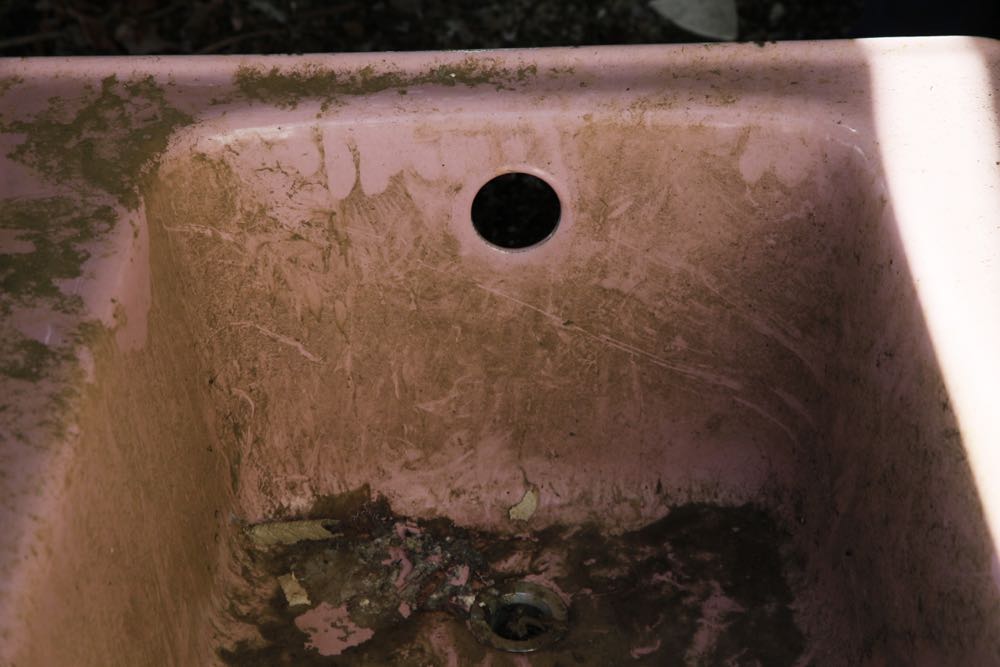 Vintage Pink Kohler Cast Iron Tub