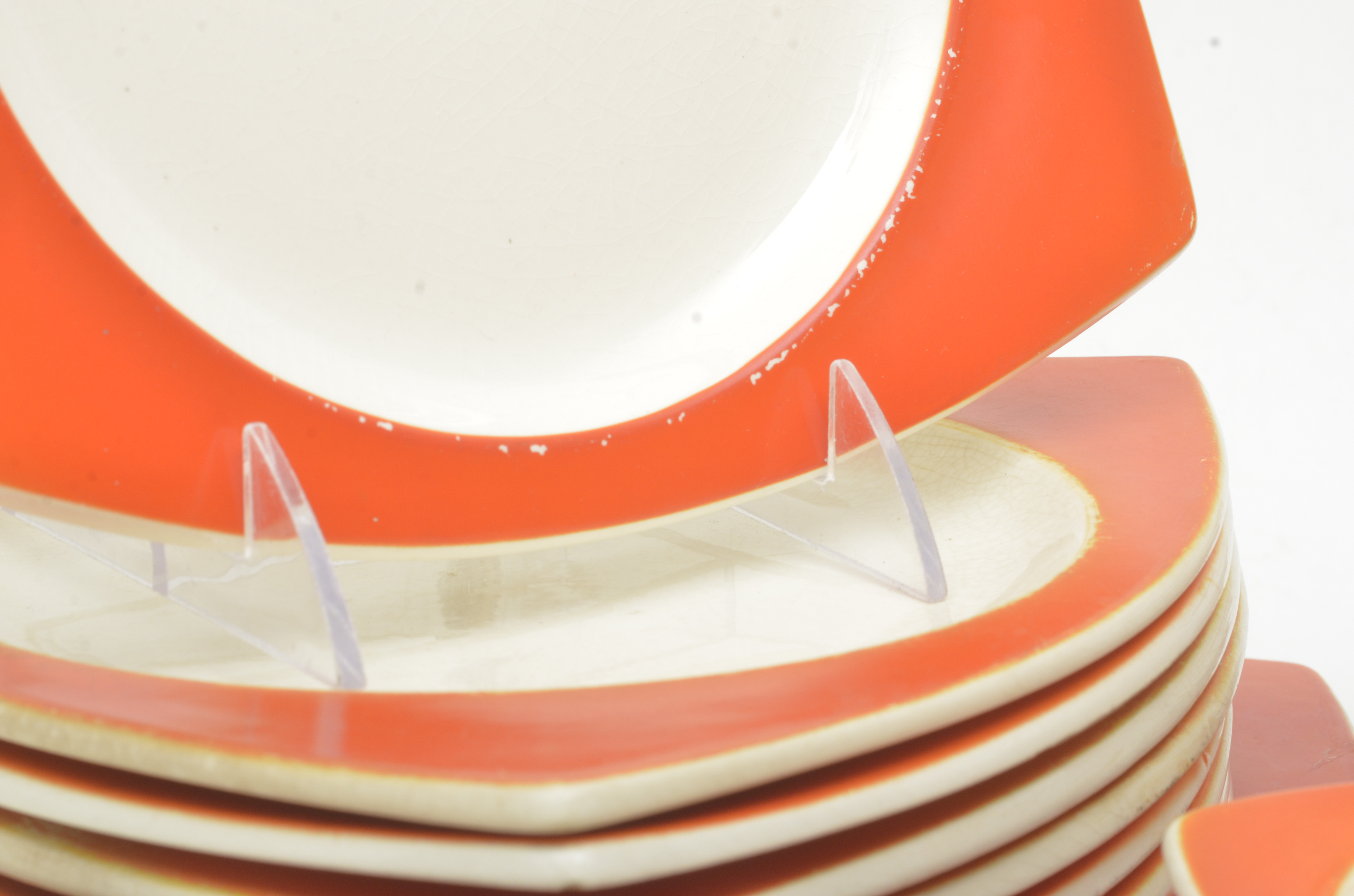 Atomic Art Deco Salem "Tricorne" Mandarin China Set