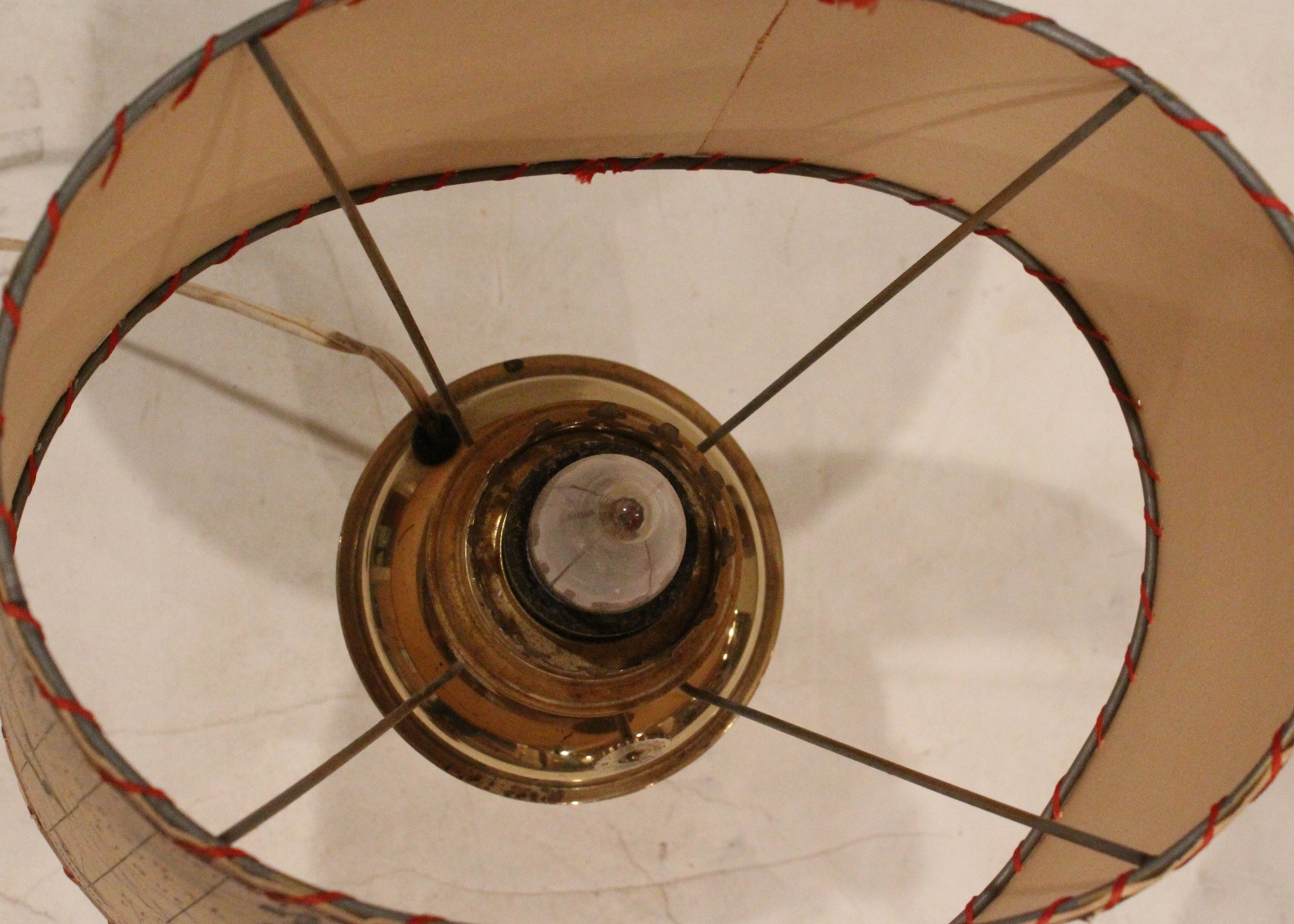 Vintage D.H.R. Holland Brass Lamp