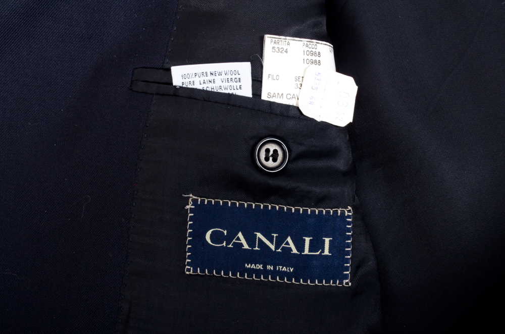 Black Canali Men's Blazer