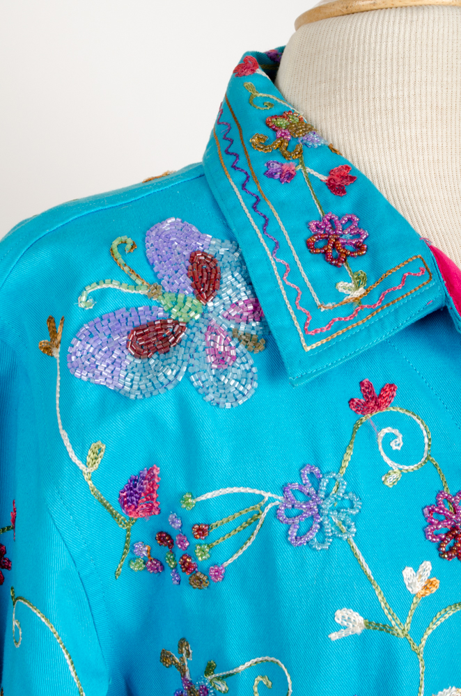 Quacker Factory Embroidered Jacket