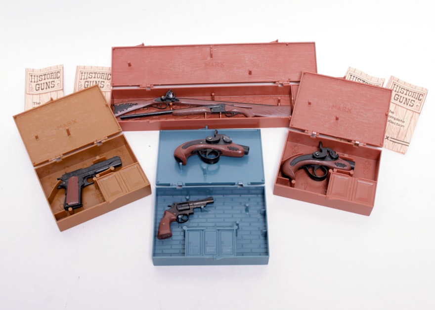 Marx Miniature Historic Guns Replica Collection
