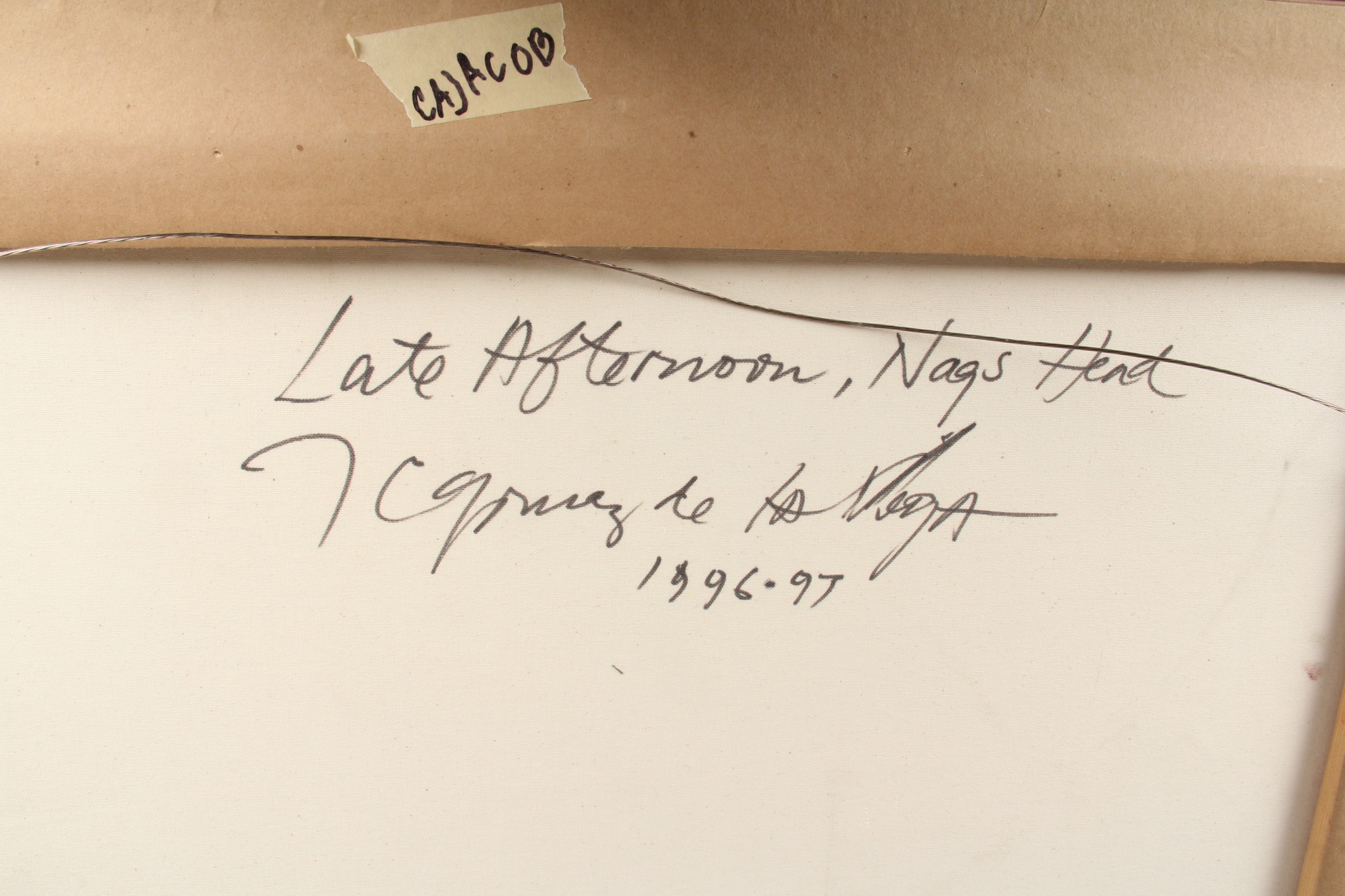 John De La Vega Original Oil Painting