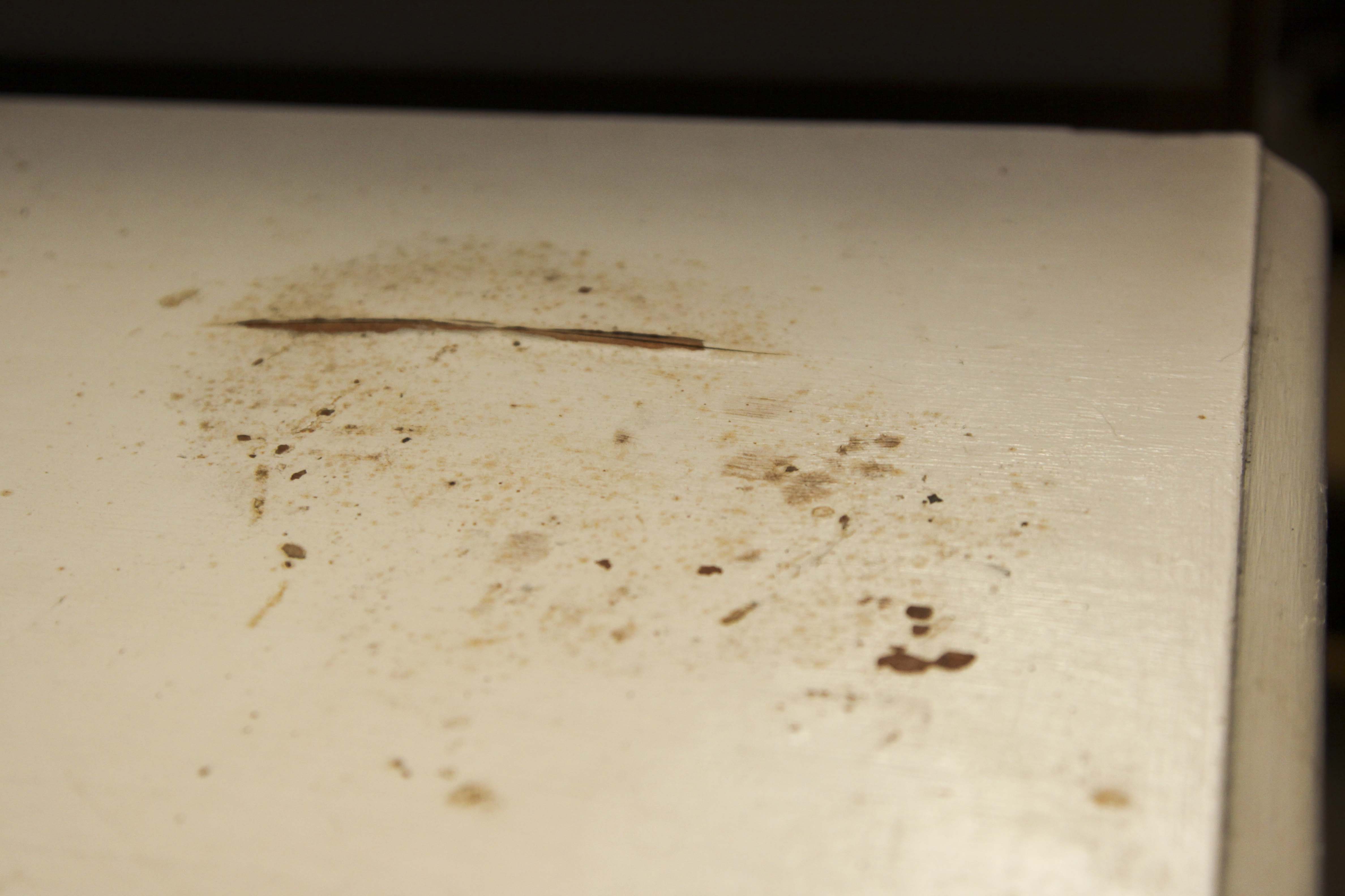 Painted White Chest of Drawers