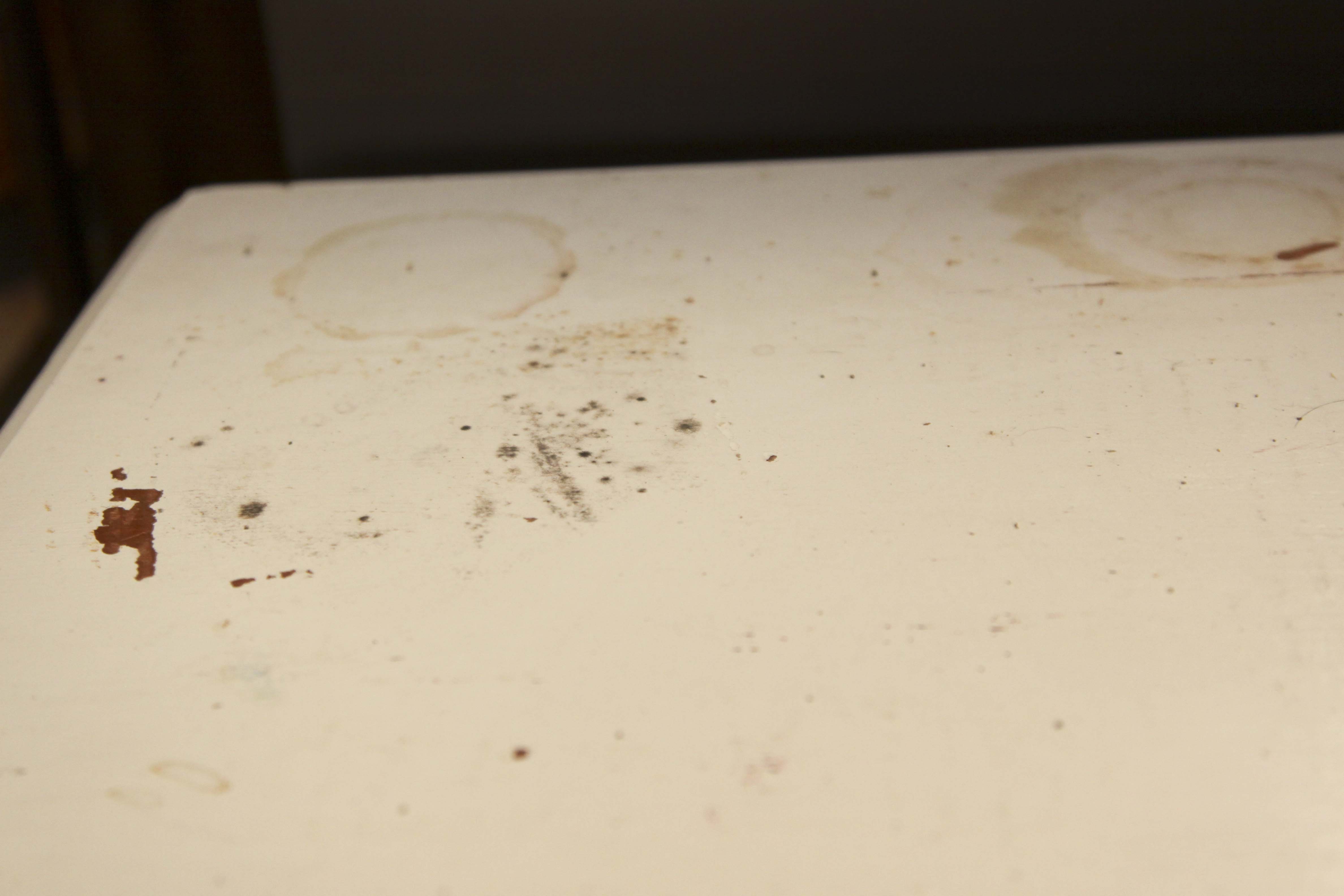 Painted White Chest of Drawers