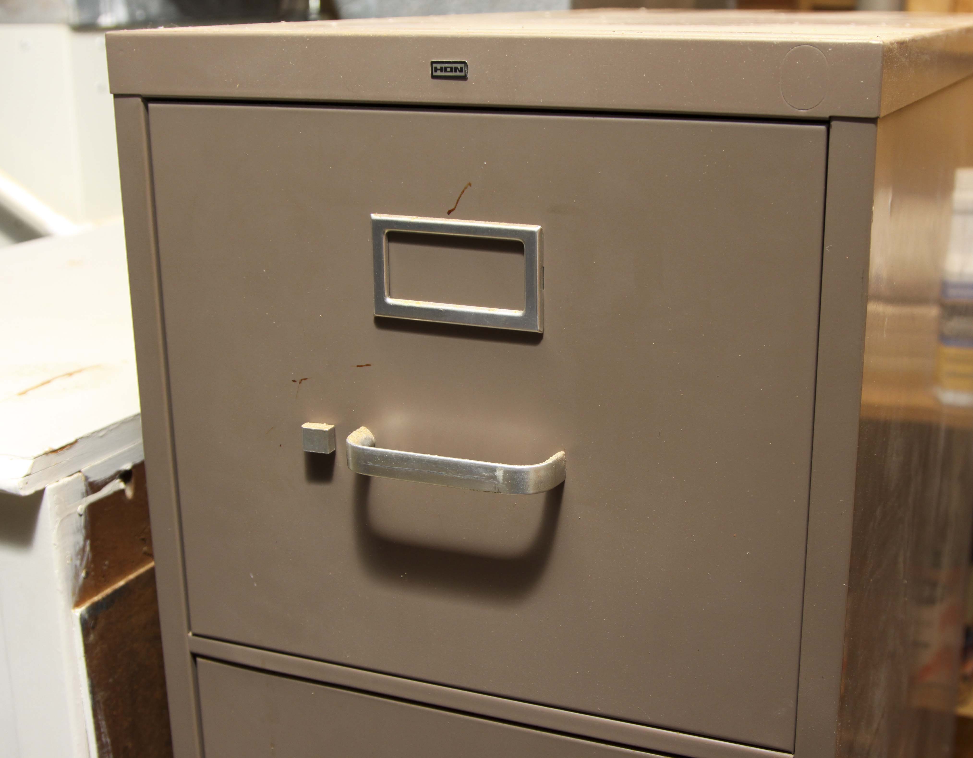 Hon Four-Drawer Steel File Cabinet