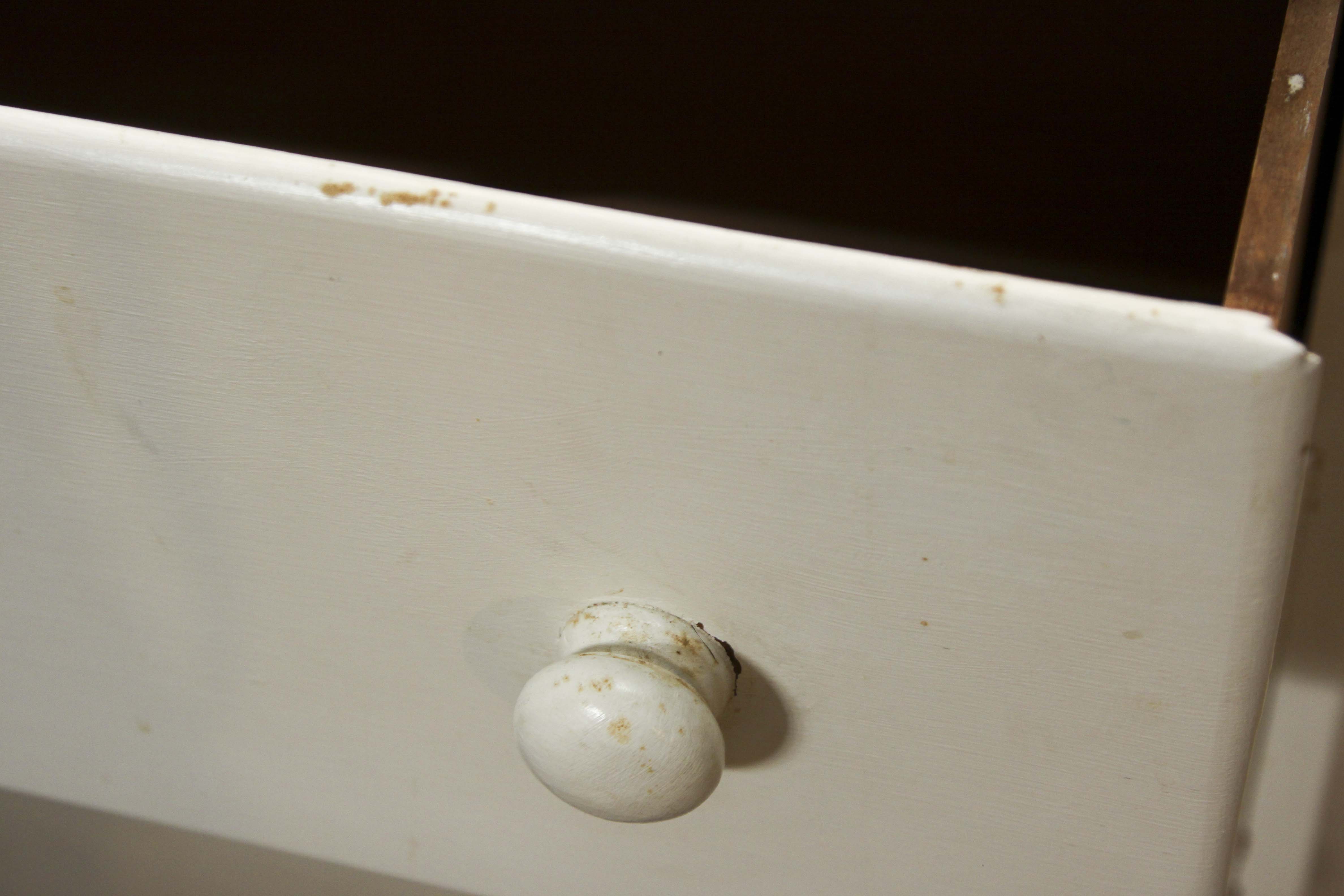 Painted White Chest of Drawers
