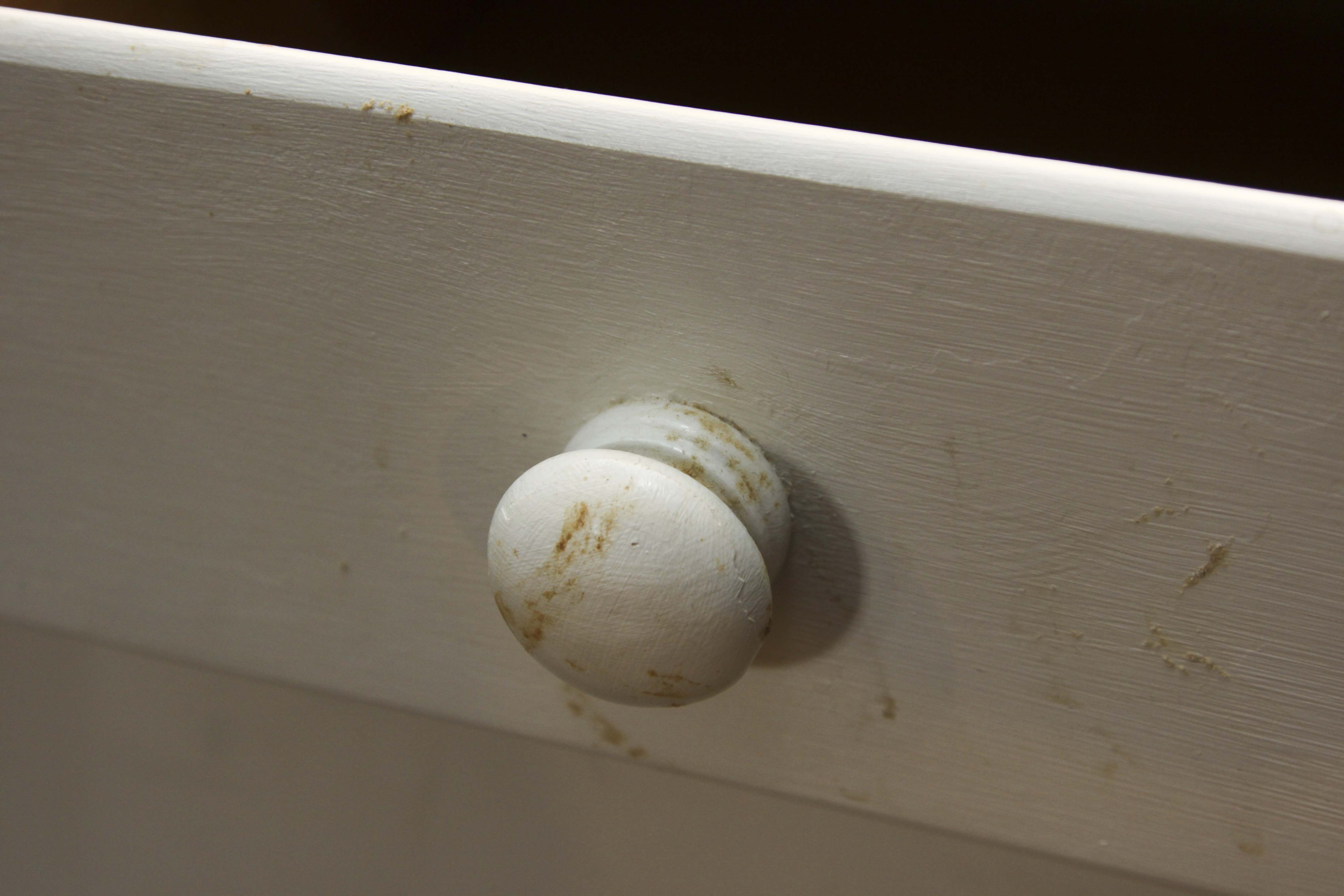 Painted White Chest of Drawers