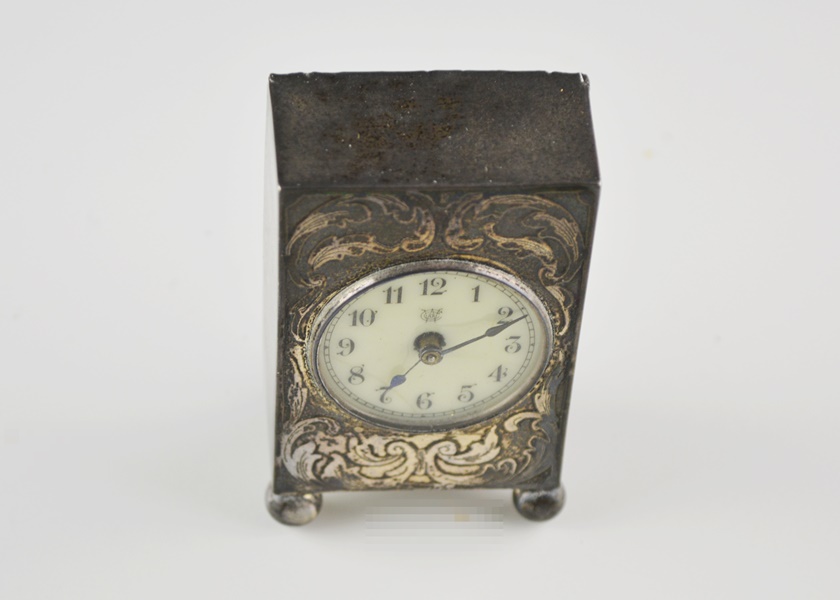 Vintage Waterbury Clock Co. Sterling Clock