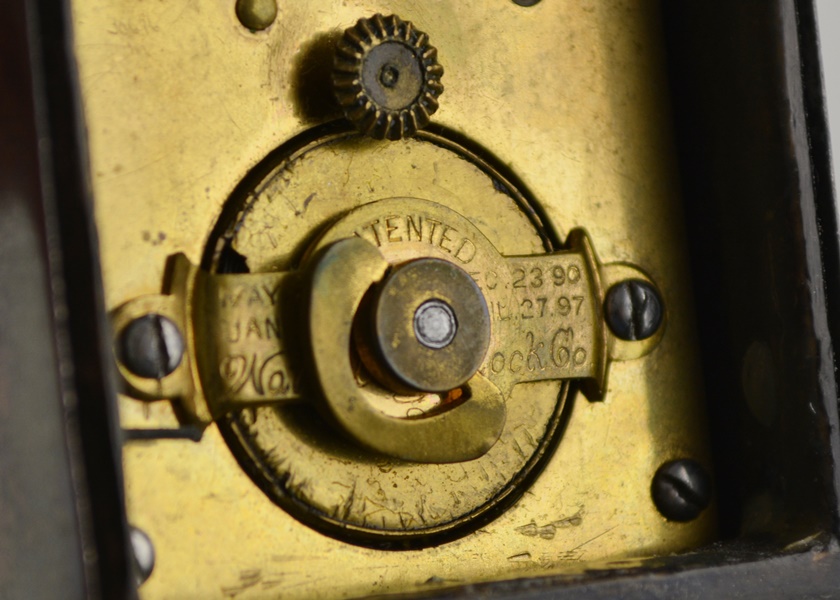 Vintage Waterbury Clock Co. Sterling Clock