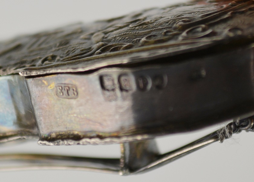 1896 Sterling Miniature Violin by Edwin Thompson Bryant