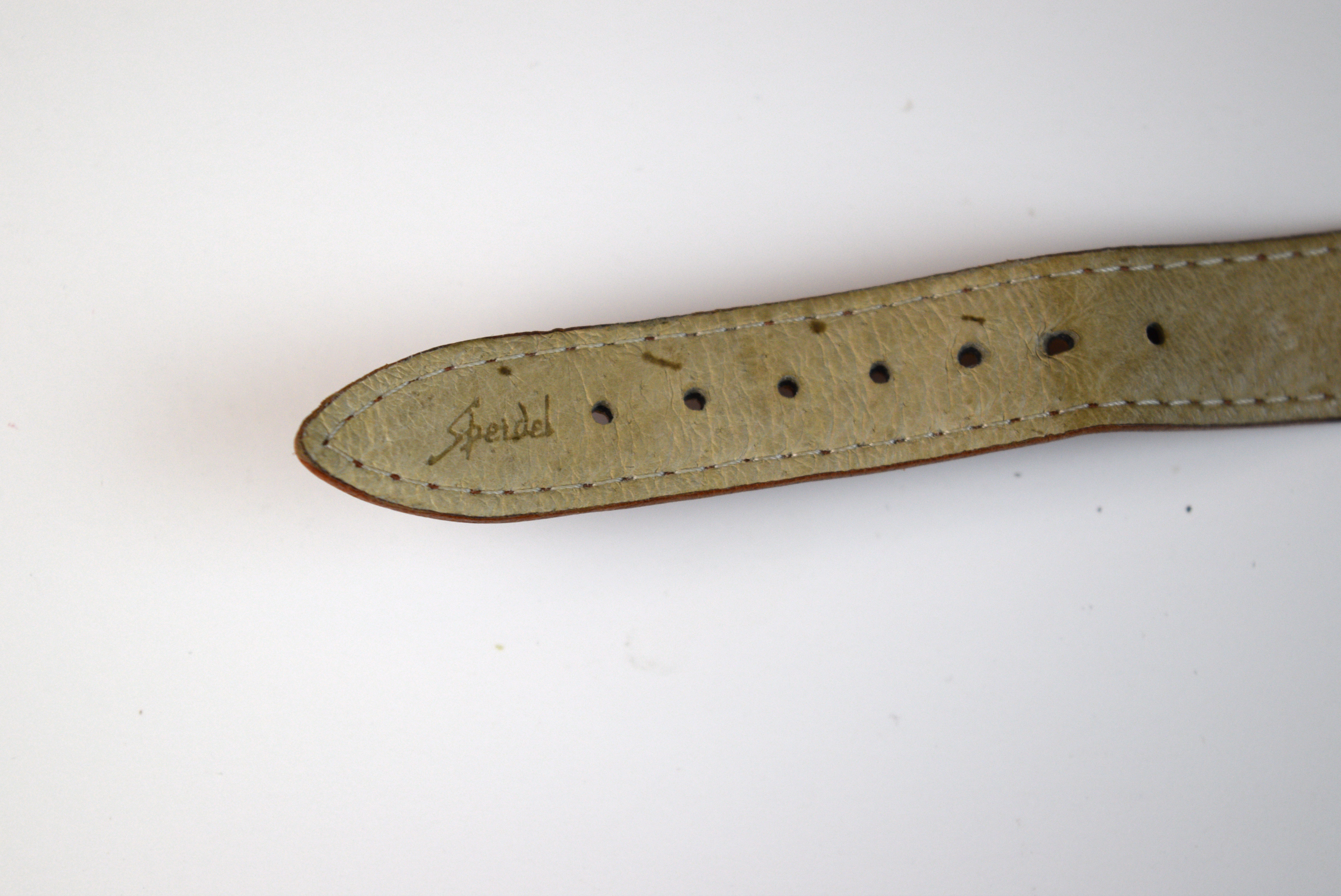 Benrus 10K Gold Plated Bezel Watch