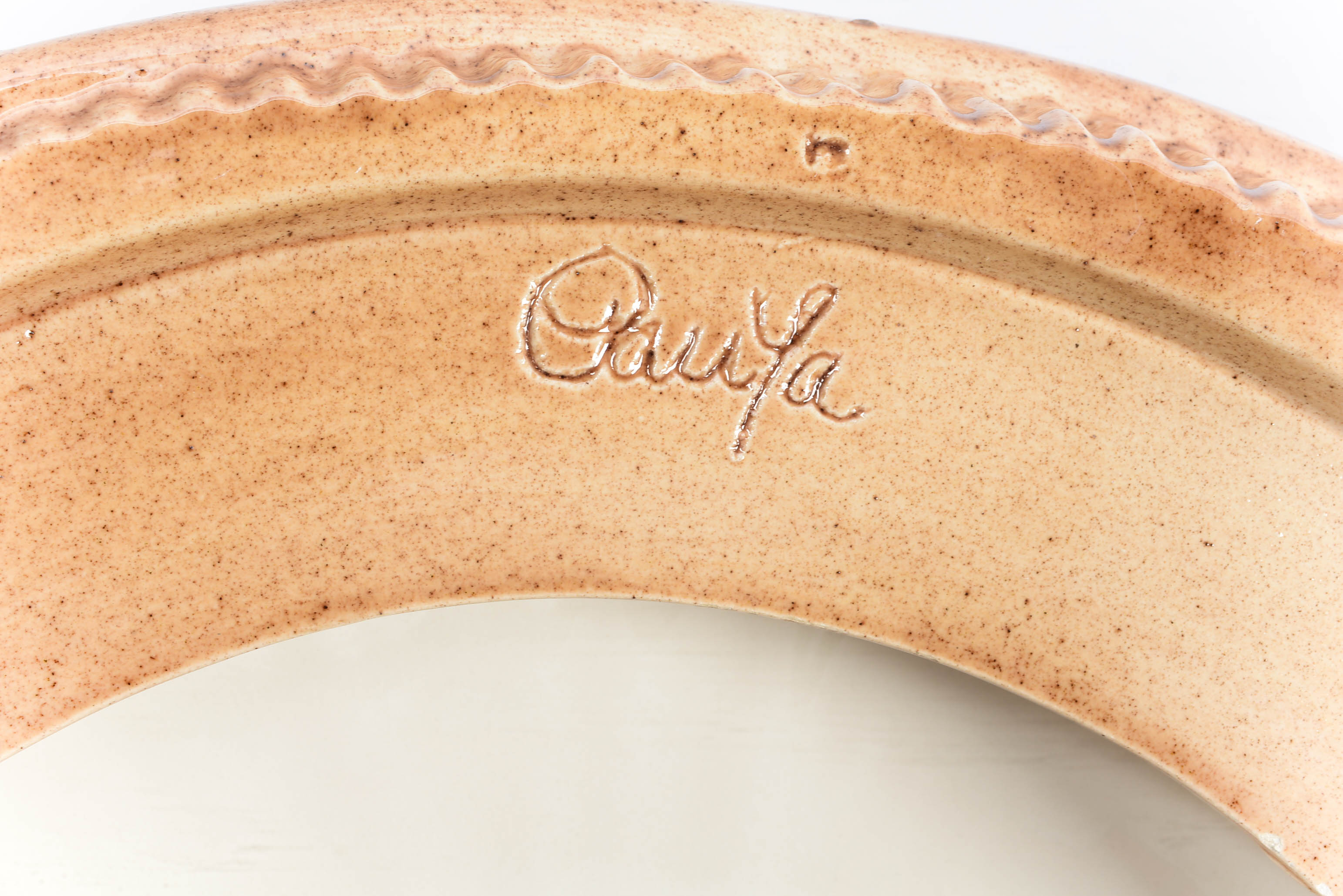 1974 Signed Arnels Mid Century Figural Mushroom Six Piece Canister