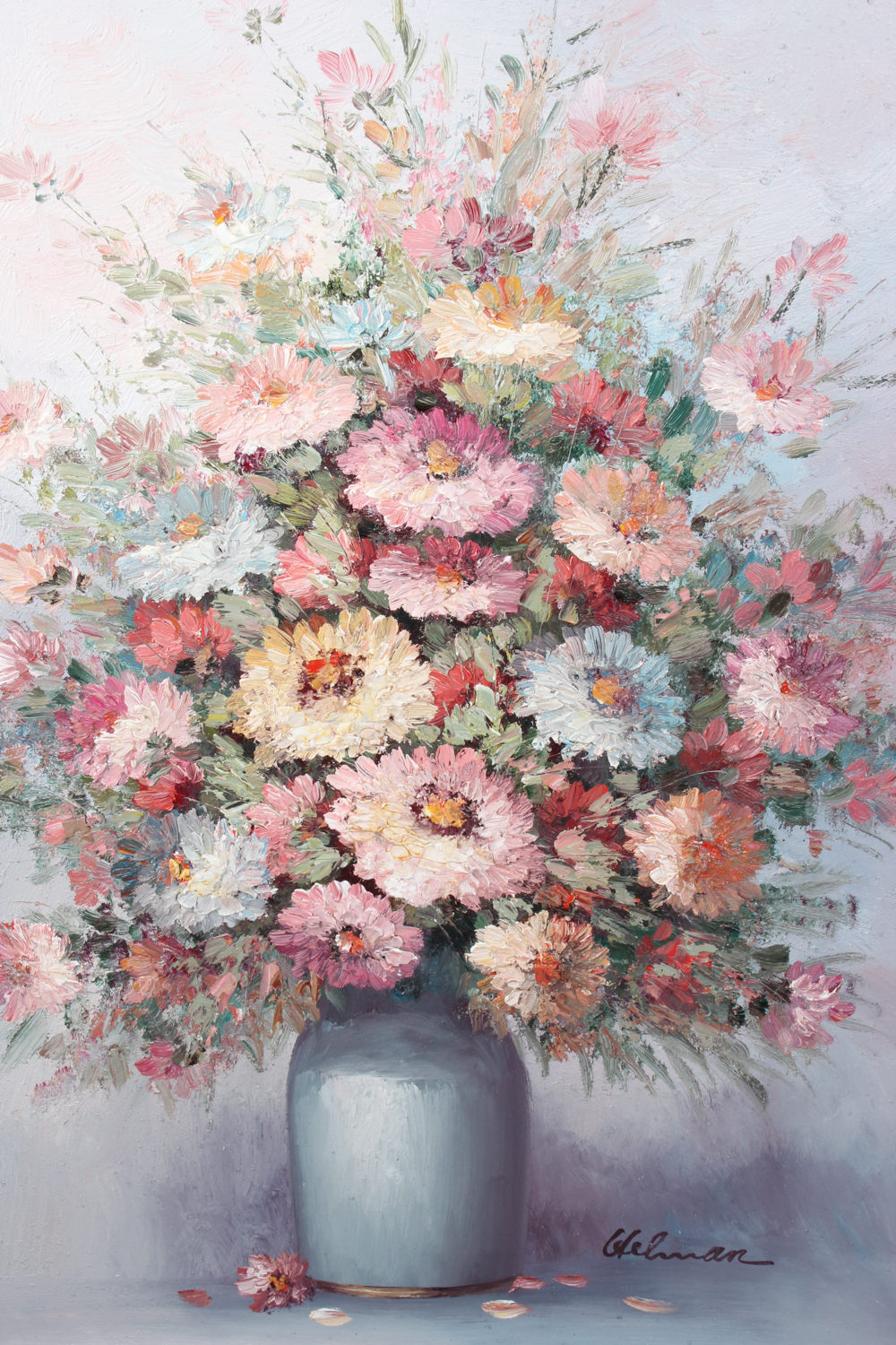 Helman Floral Oil Painting
