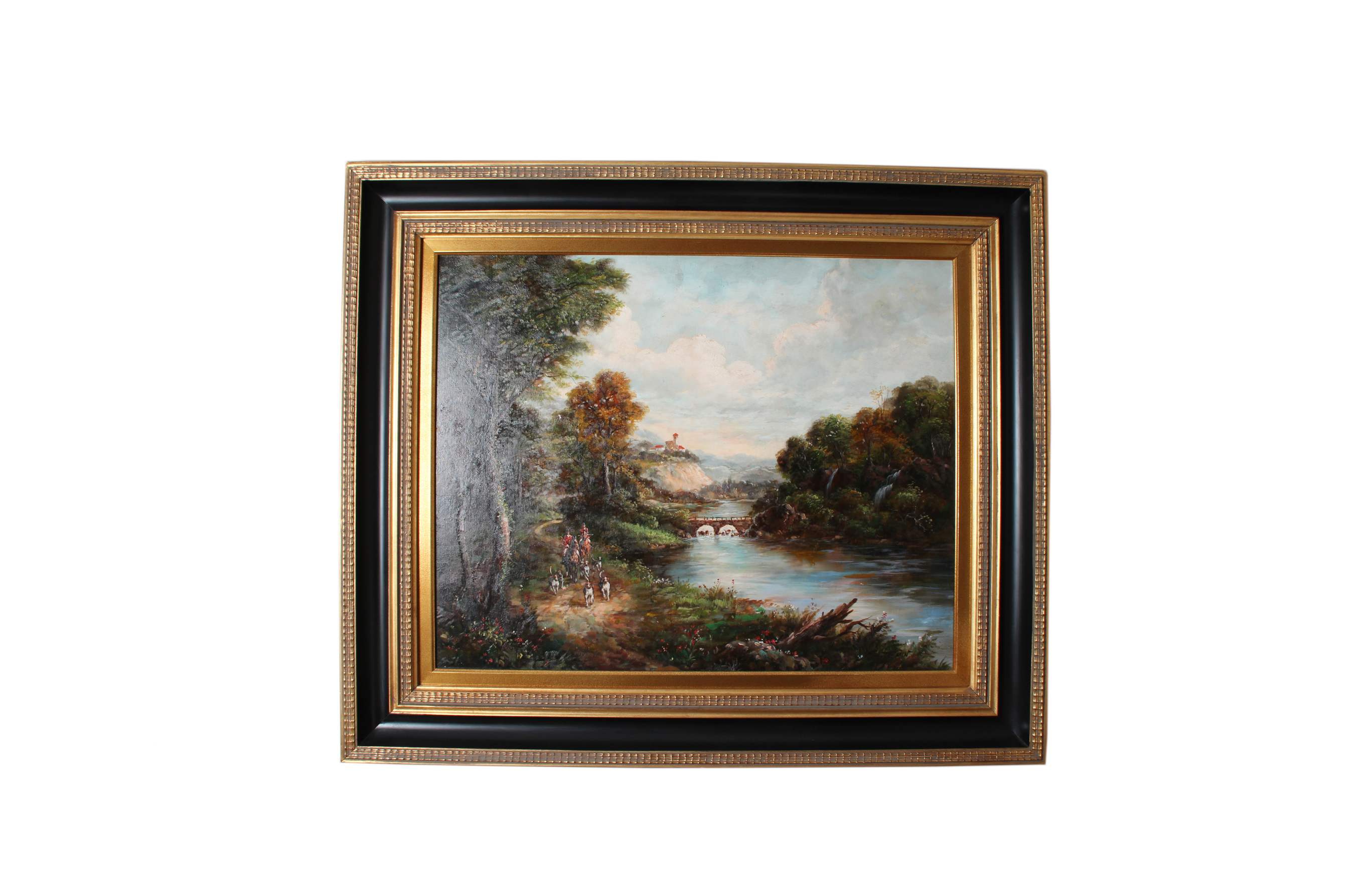 Original S. Tasmin 20th Century Landscape Painting