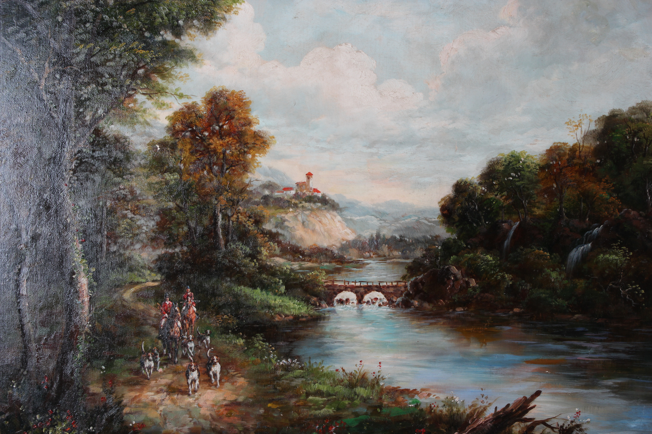 Original S. Tasmin 20th Century Landscape Painting