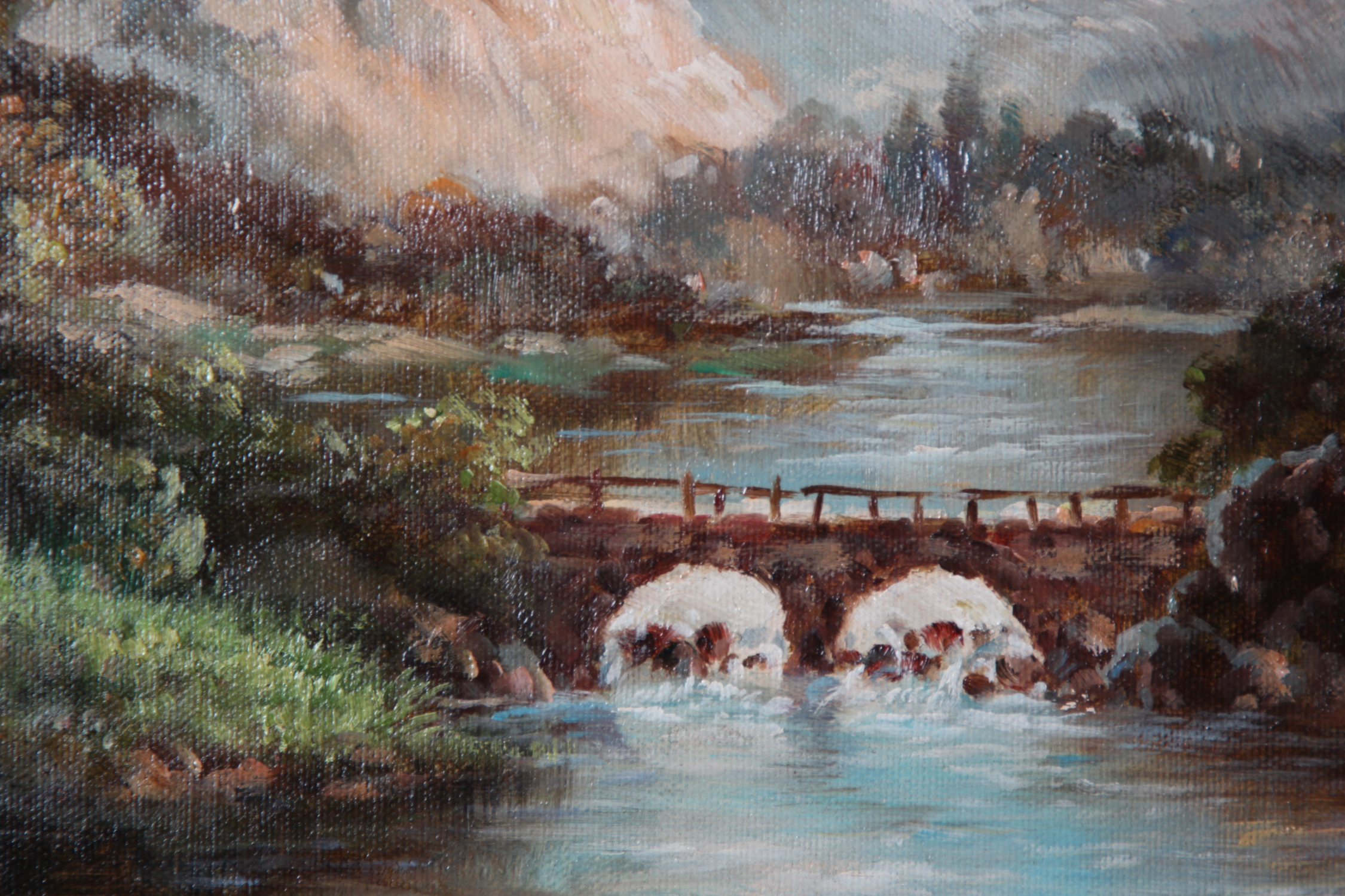 Original S. Tasmin 20th Century Landscape Painting