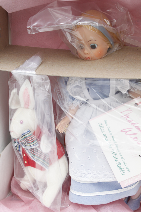 Grouping of Madame Alexander "Alice in Wonderland" Dolls