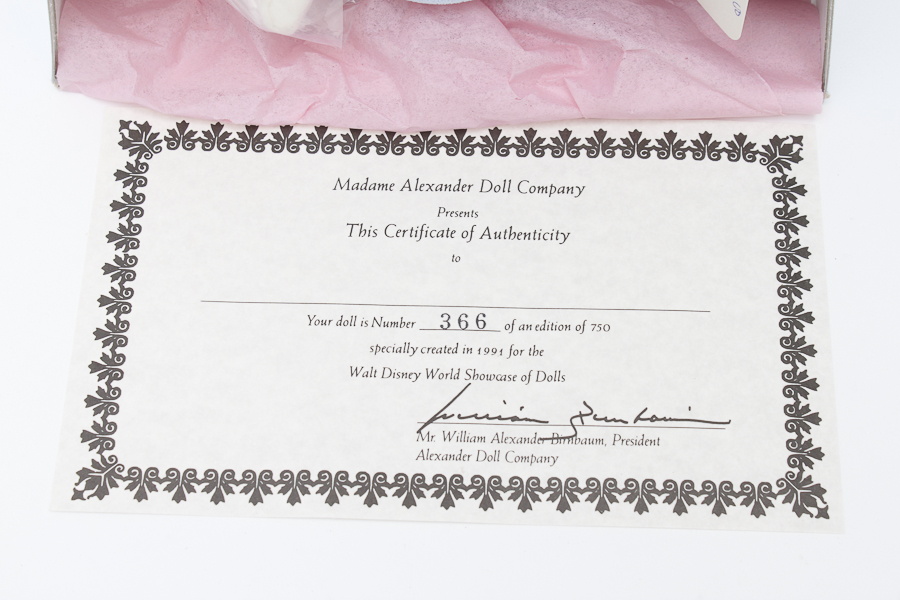 Grouping of Madame Alexander "Alice in Wonderland" Dolls