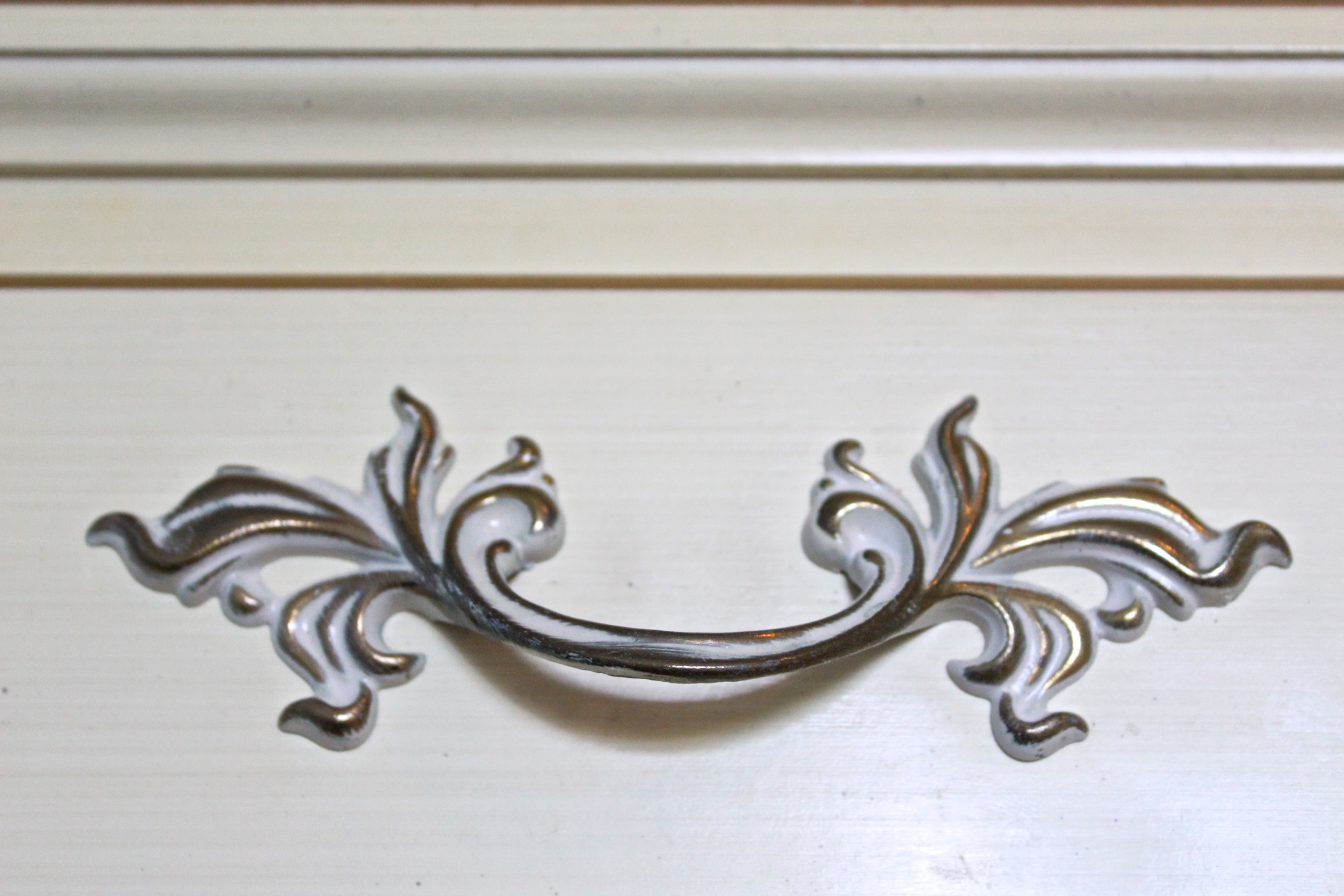 Vintage French Country Chest on Chest of Drawers