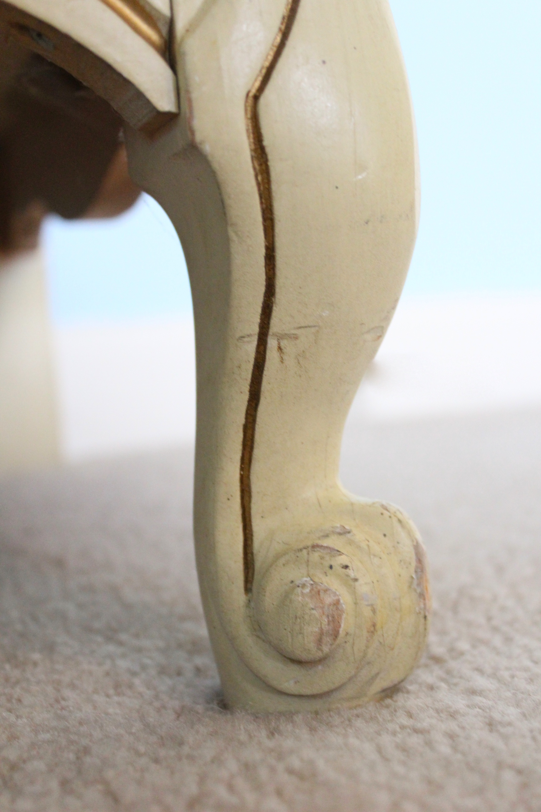 Vintage French Country Chest on Chest of Drawers