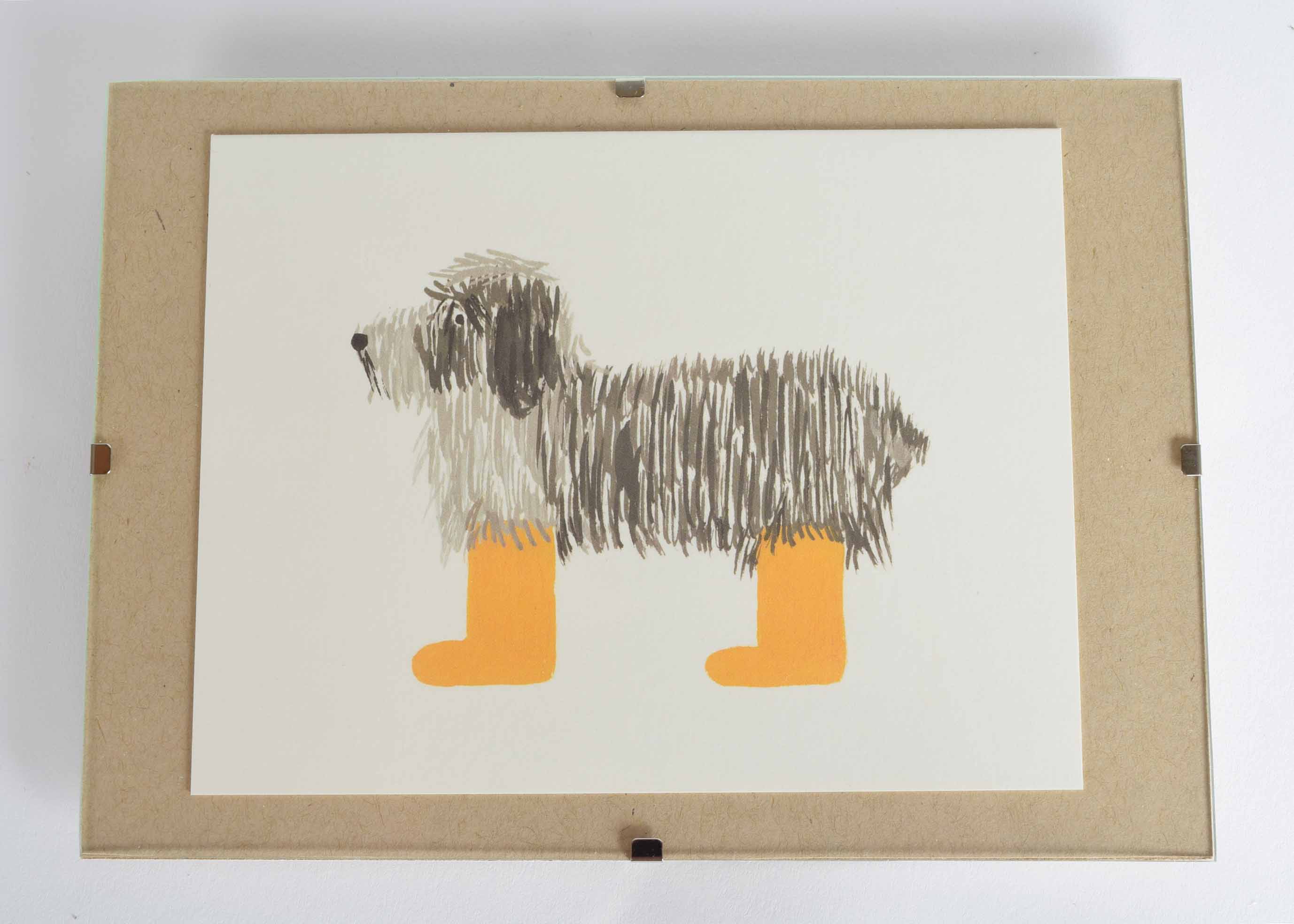 Five Dog Offset Lithographs