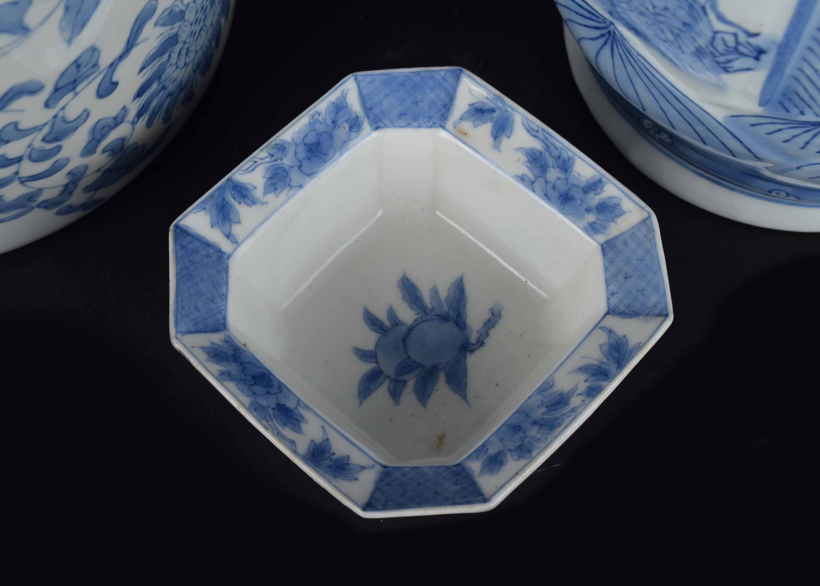 Blue and White Asian Jar Collection