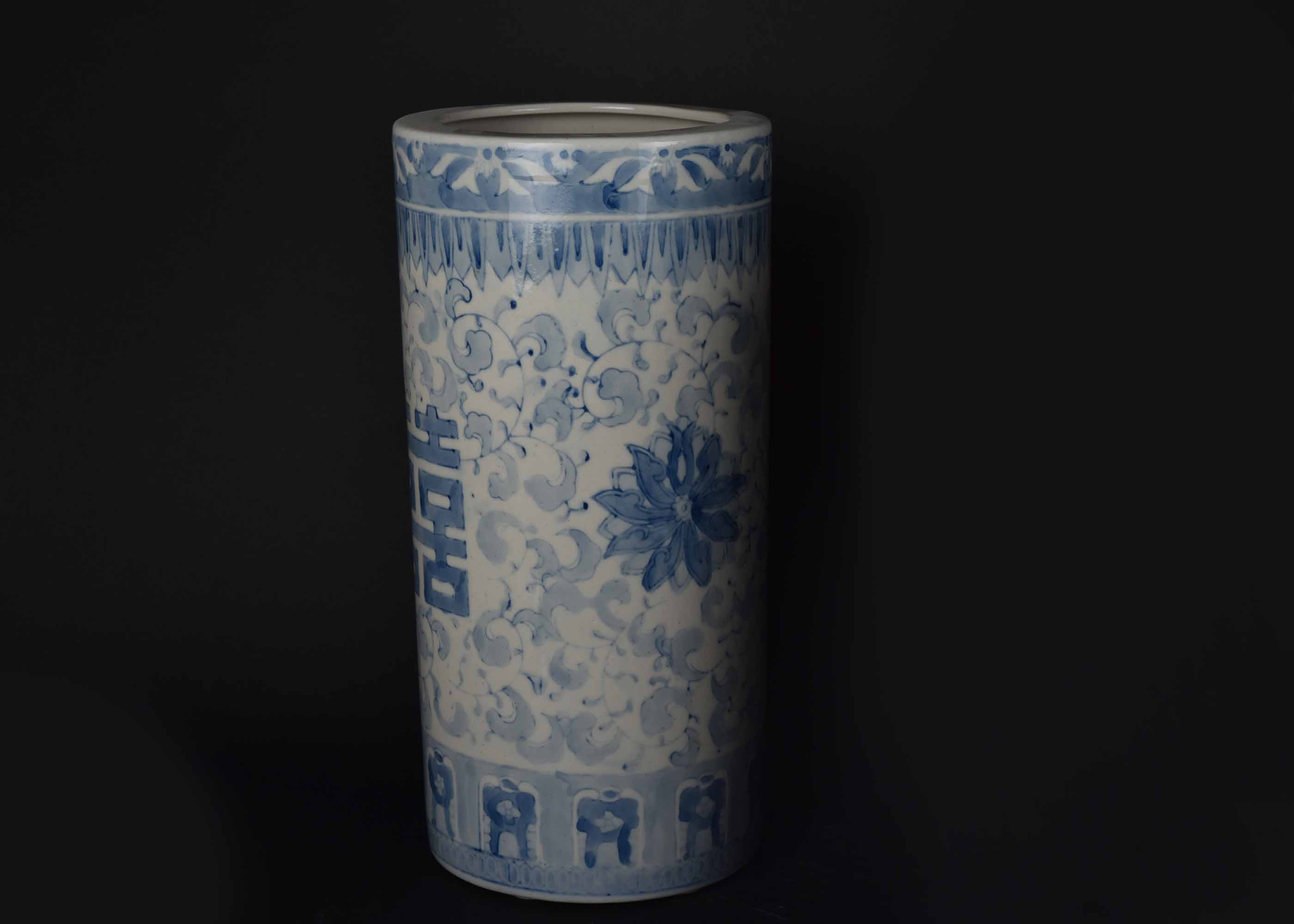 Blue and White Asian Jar Collection