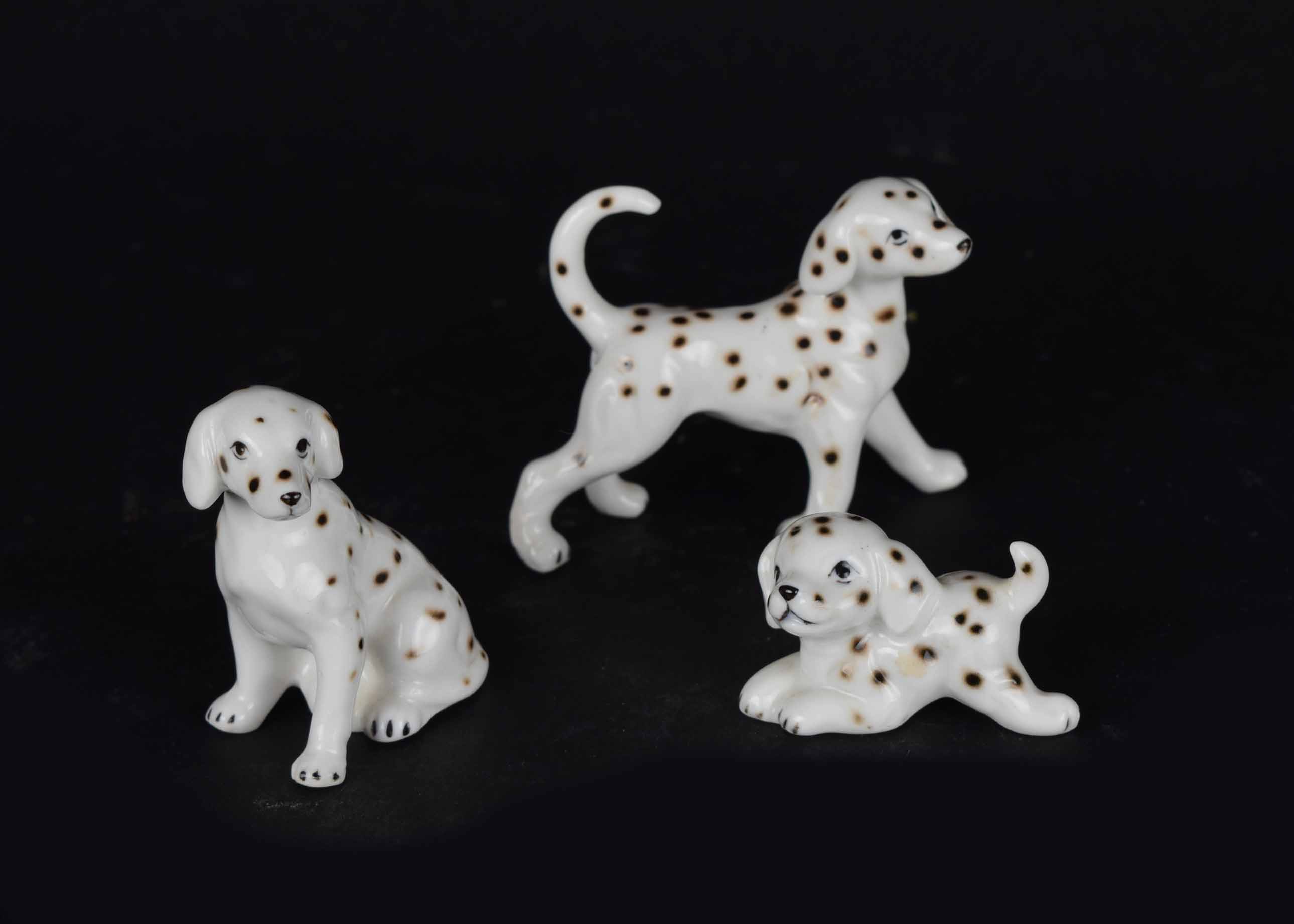 Porcelain Dog Figurine Collection