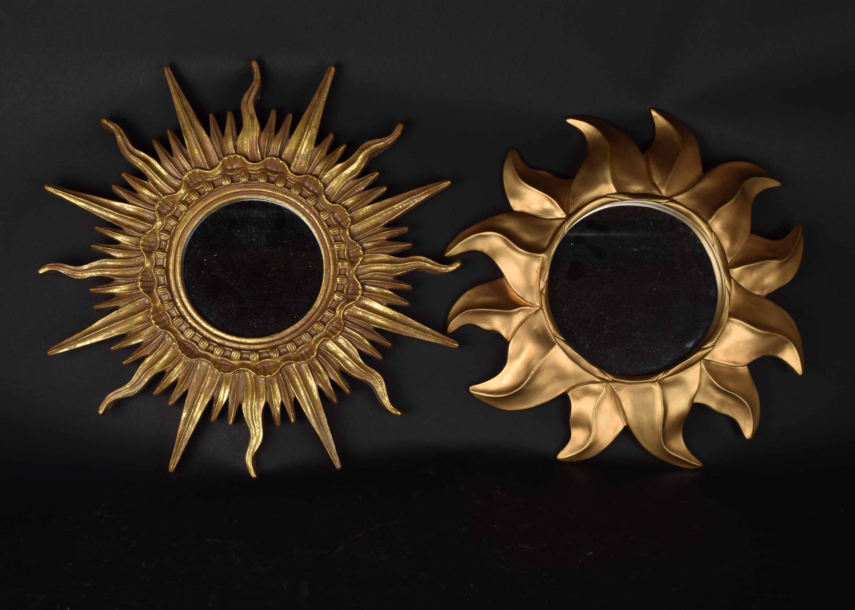 Pair of Starburst Mirrors