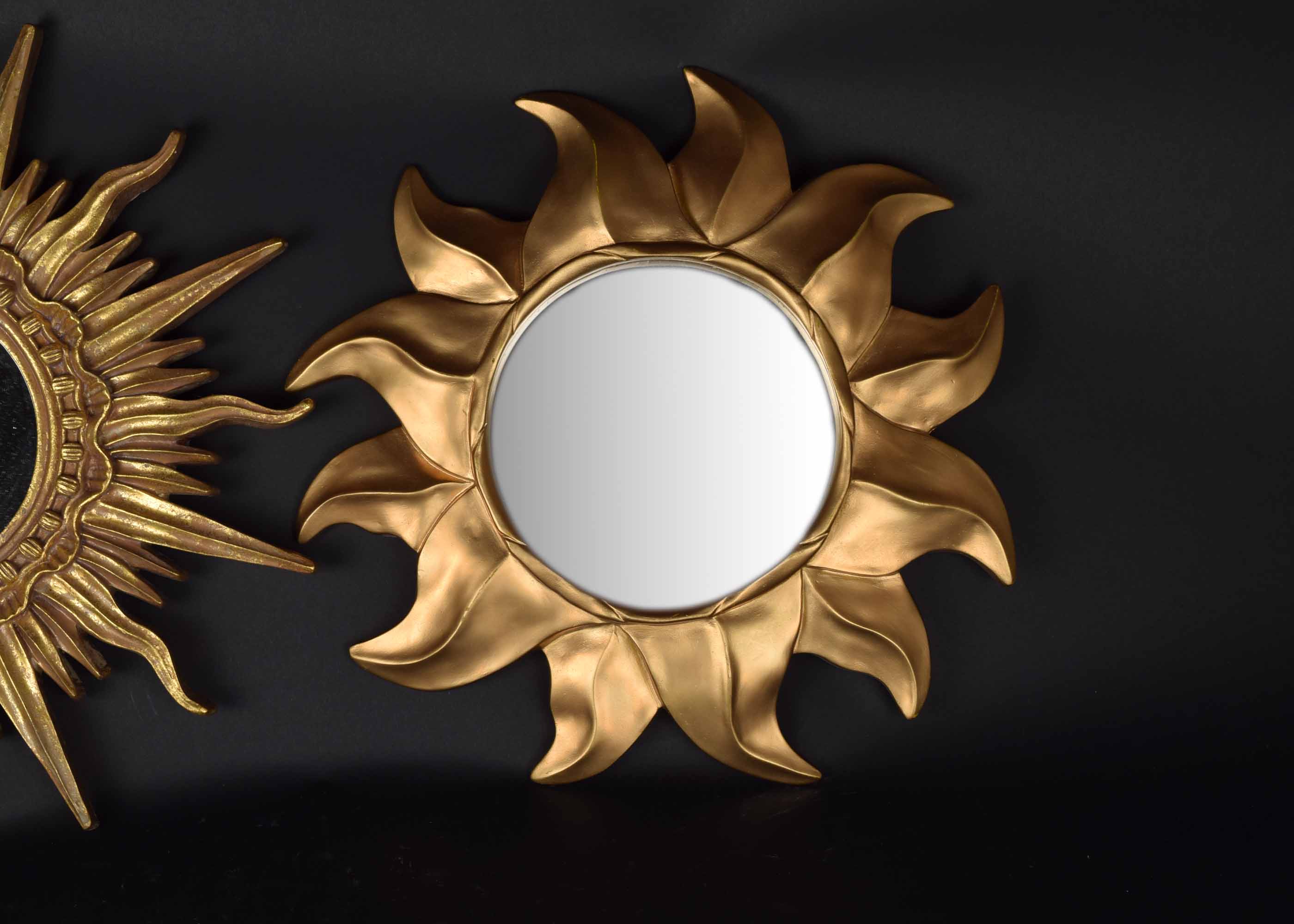 Pair of Starburst Mirrors