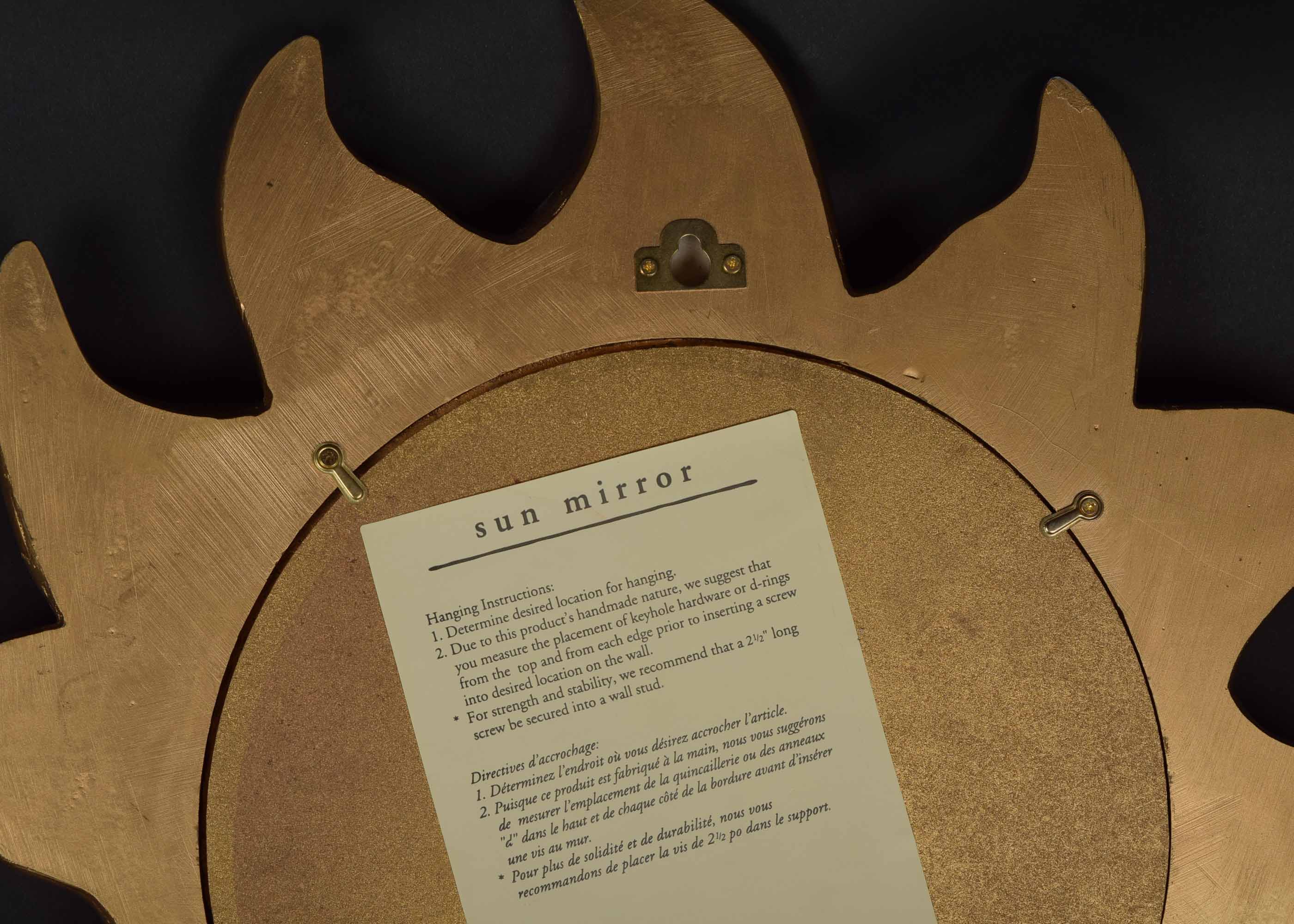 Pair of Starburst Mirrors