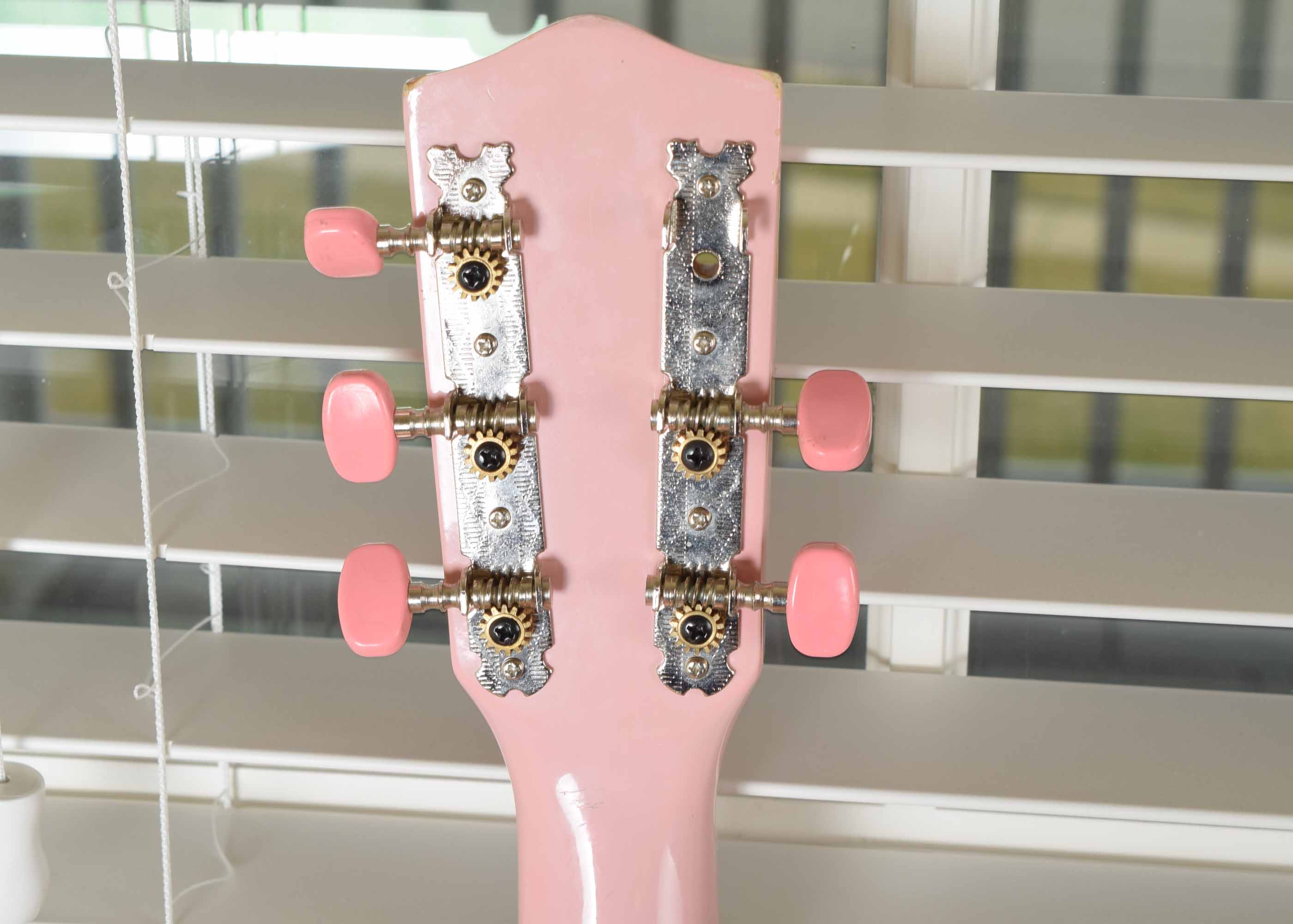Pink Mattel Barbie Acoustic Guitar