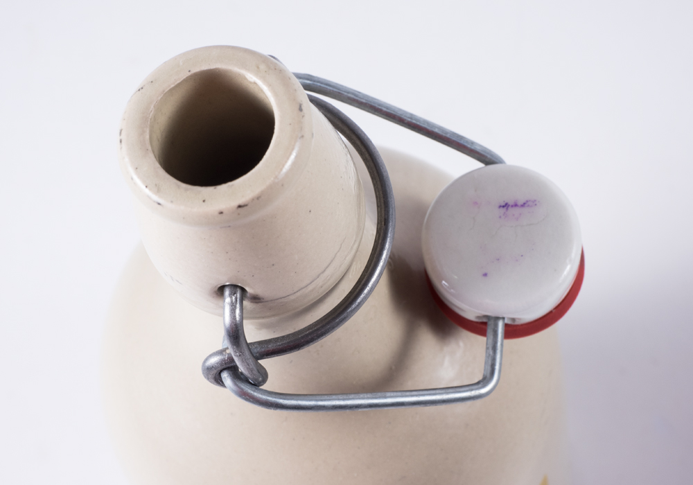 Group of Swing Top Beer Bottles