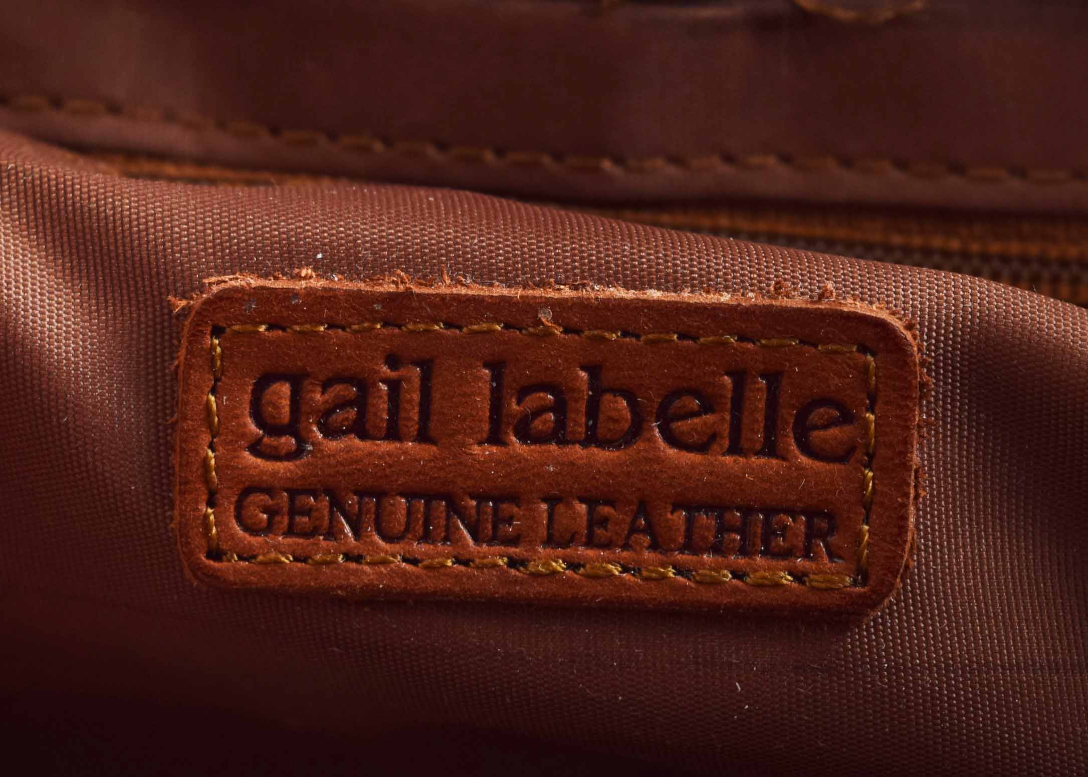 Brown Leather Handbag Trio