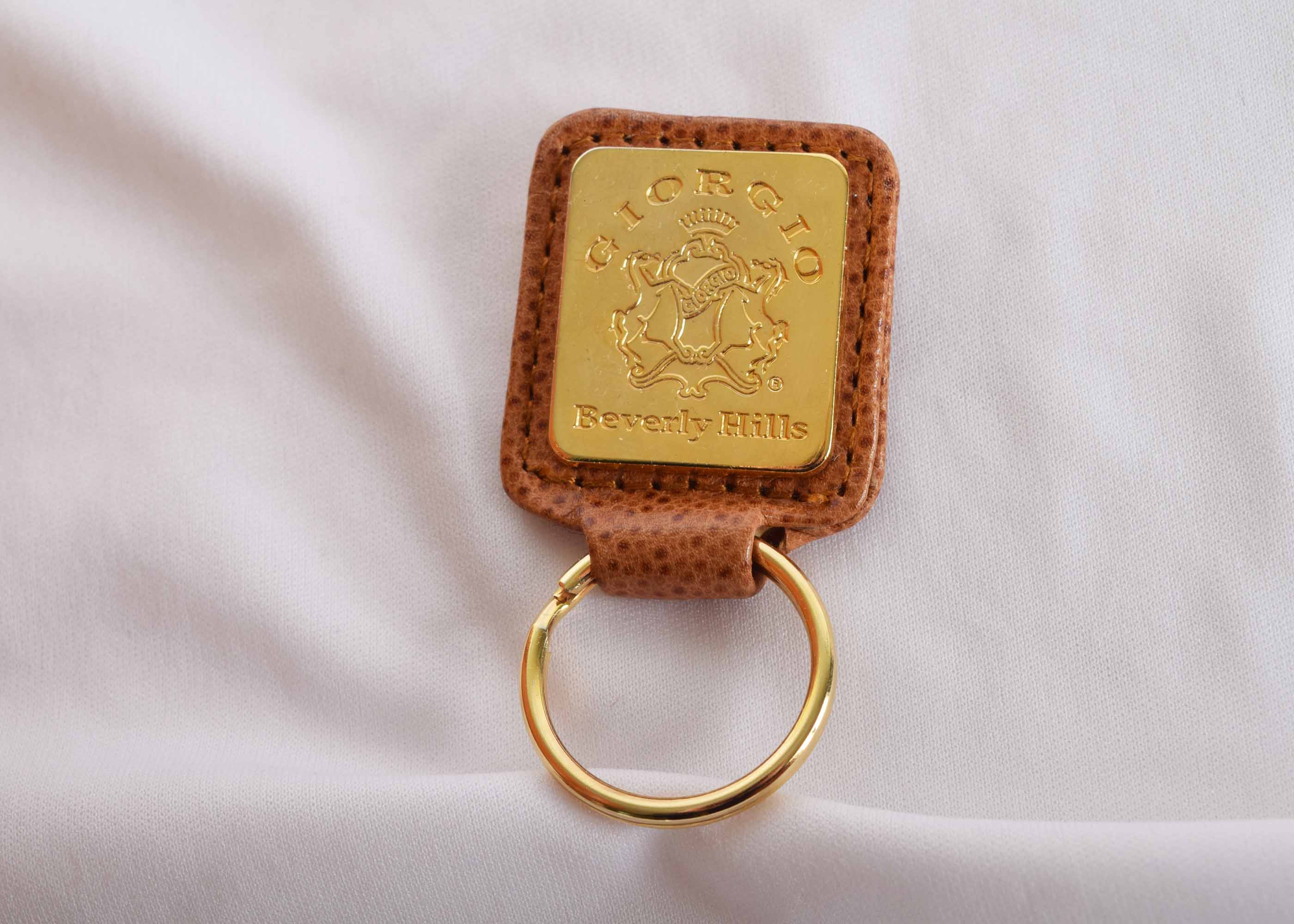 Brown Leather Handbag Trio