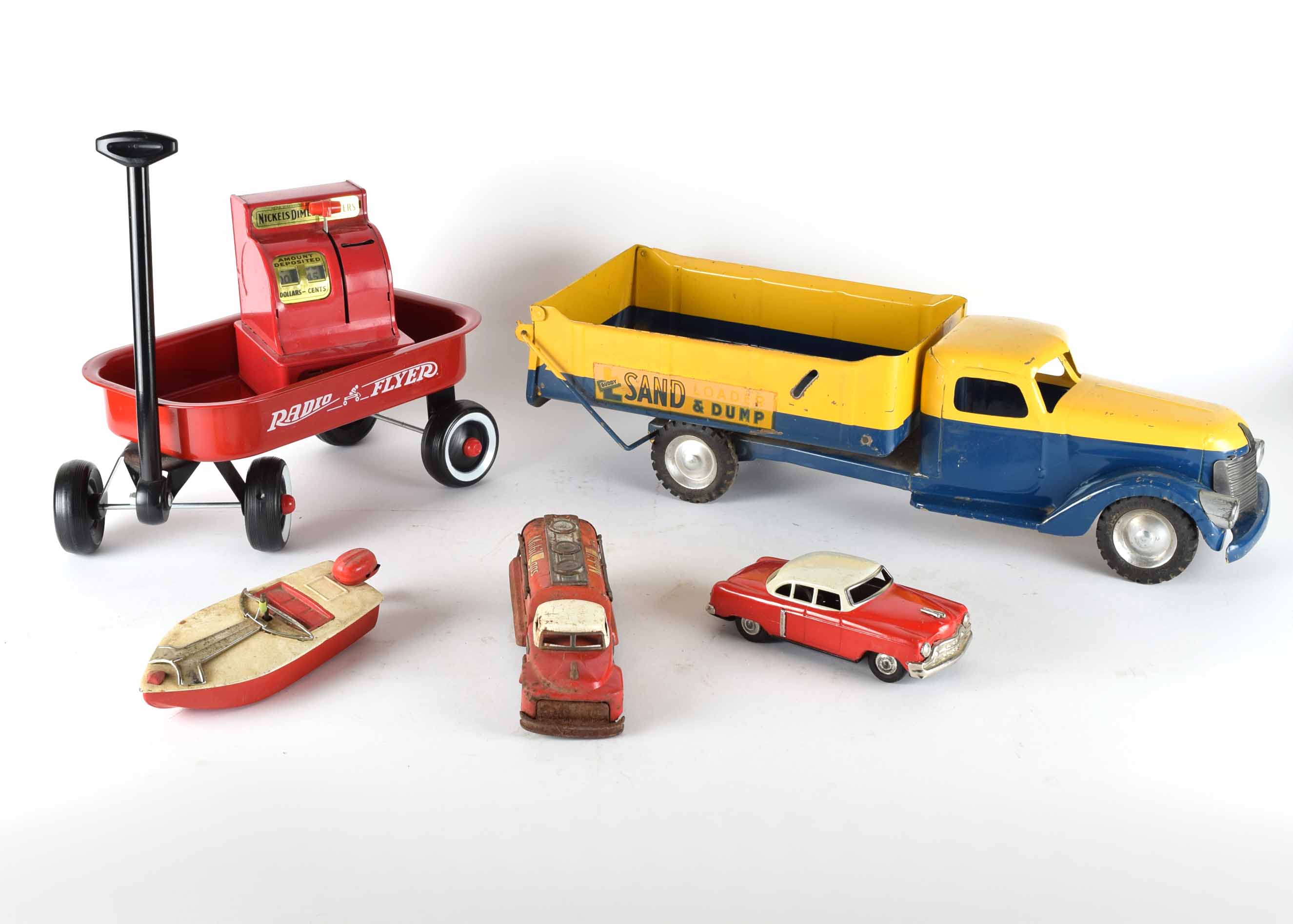 Vintage Metal Toys Assortment