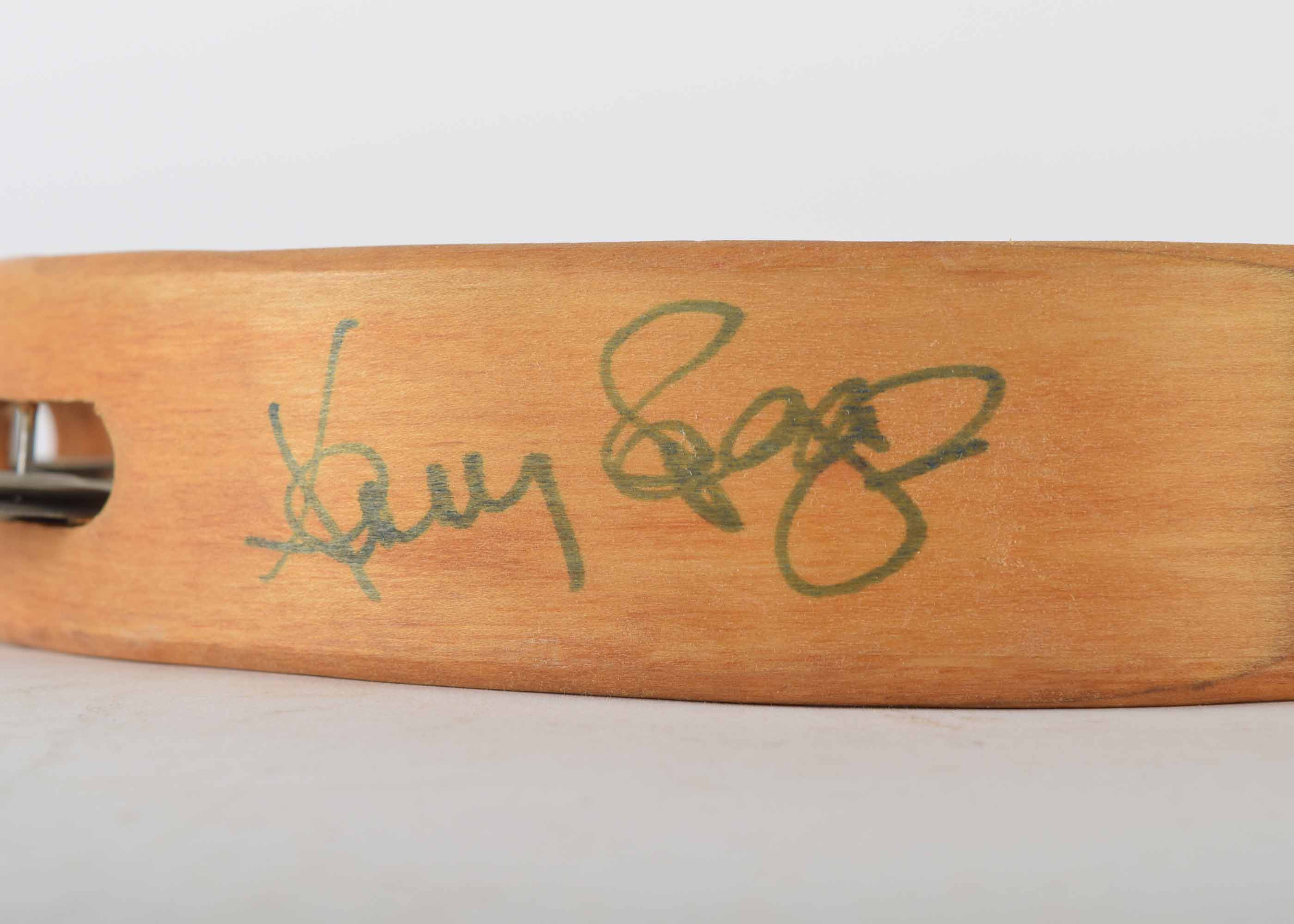 Autographed Kenny Rogers Tambourine