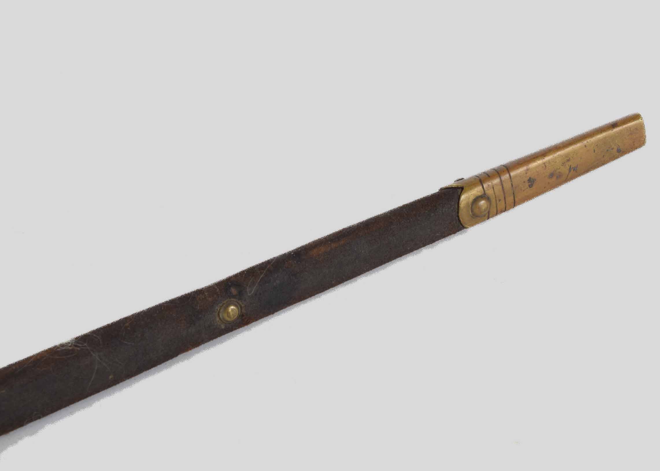 Antique P53 Enfield Civil War Bayonet and Scabbard