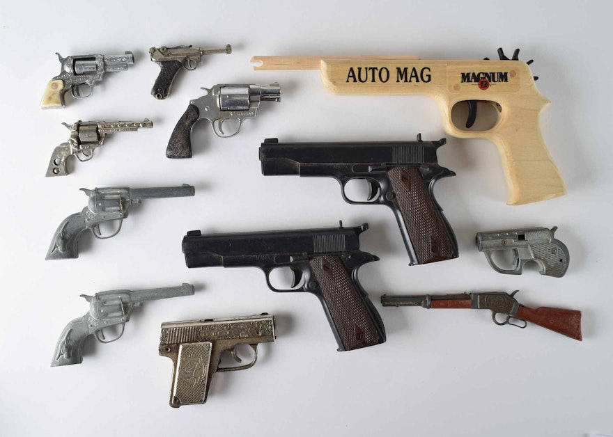 Collection of Vintage Toy Guns