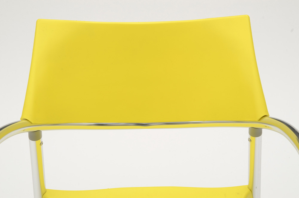 Yellow "Splash" Chair by Jorge Pensi for Amat