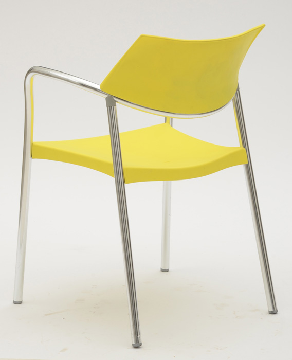 Yellow "Splash" Chair by Jorge Pensi for Amat