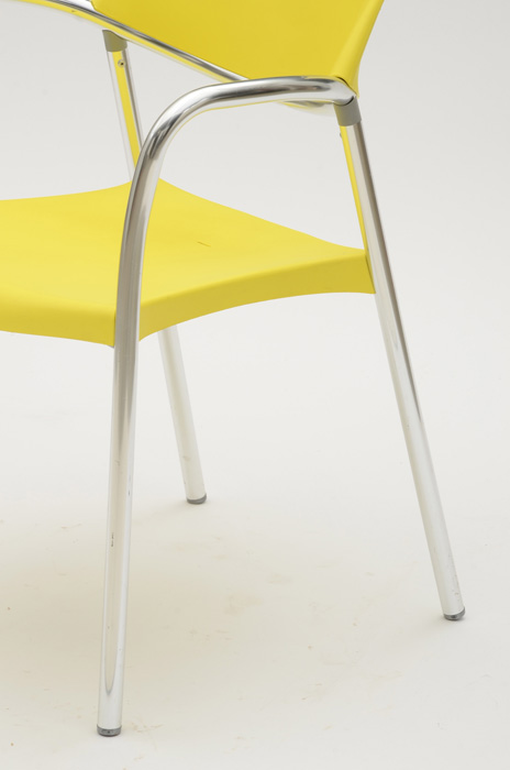 Yellow "Splash" Chair by Jorge Pensi for Amat