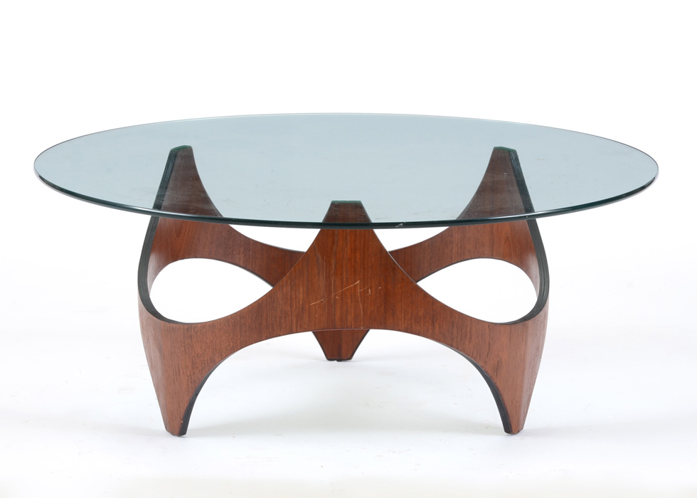 Henry P. Glass Coffee Table