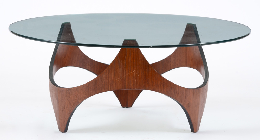 Henry P. Glass Coffee Table