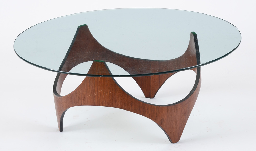 Henry P. Glass Coffee Table