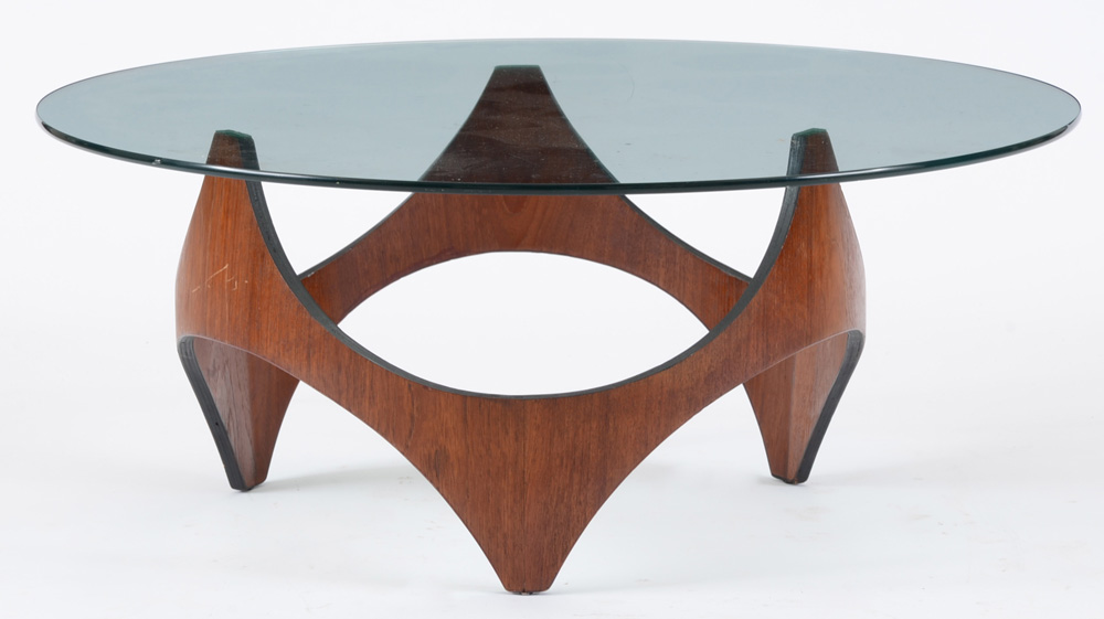 Henry P. Glass Coffee Table