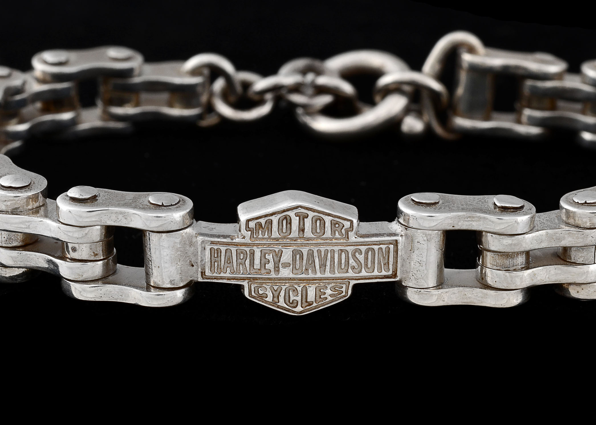 Mexican Sterling Harley-Davidson Bracelet