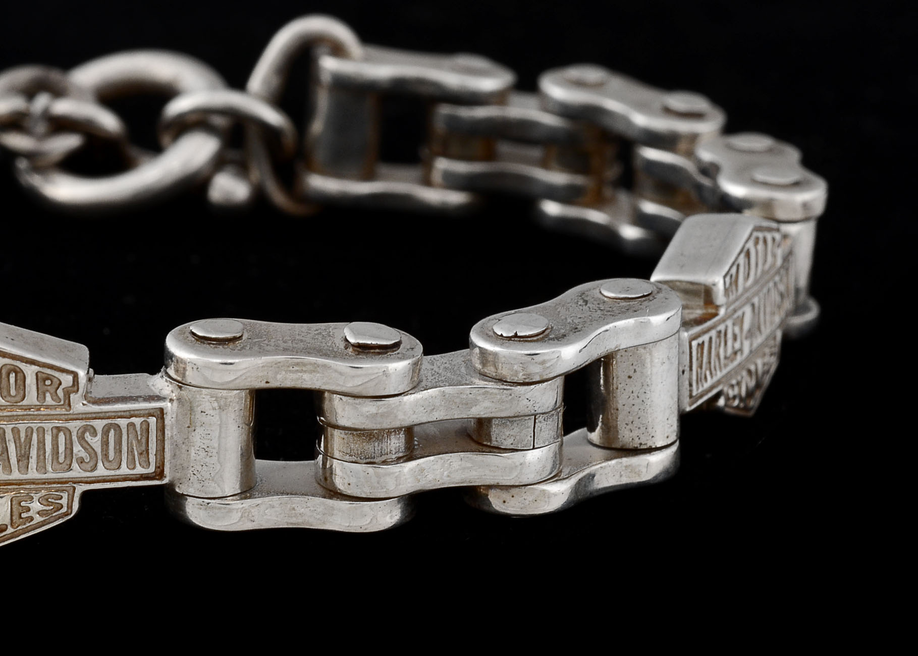 Mexican Sterling Harley-Davidson Bracelet