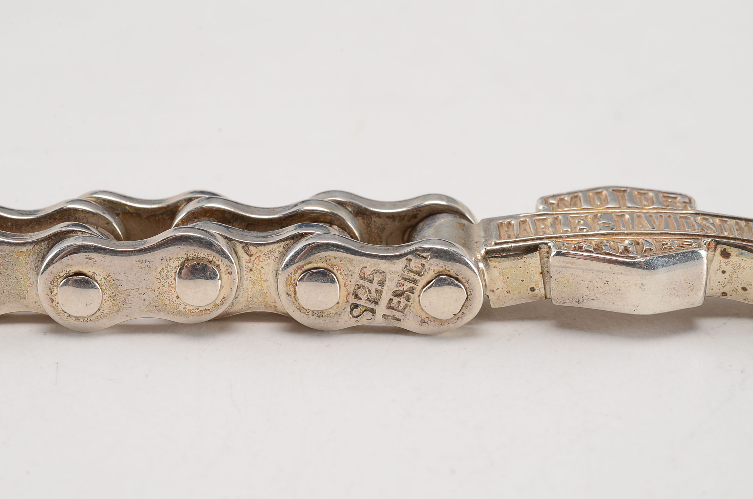 Mexican Sterling Harley-Davidson Bracelet